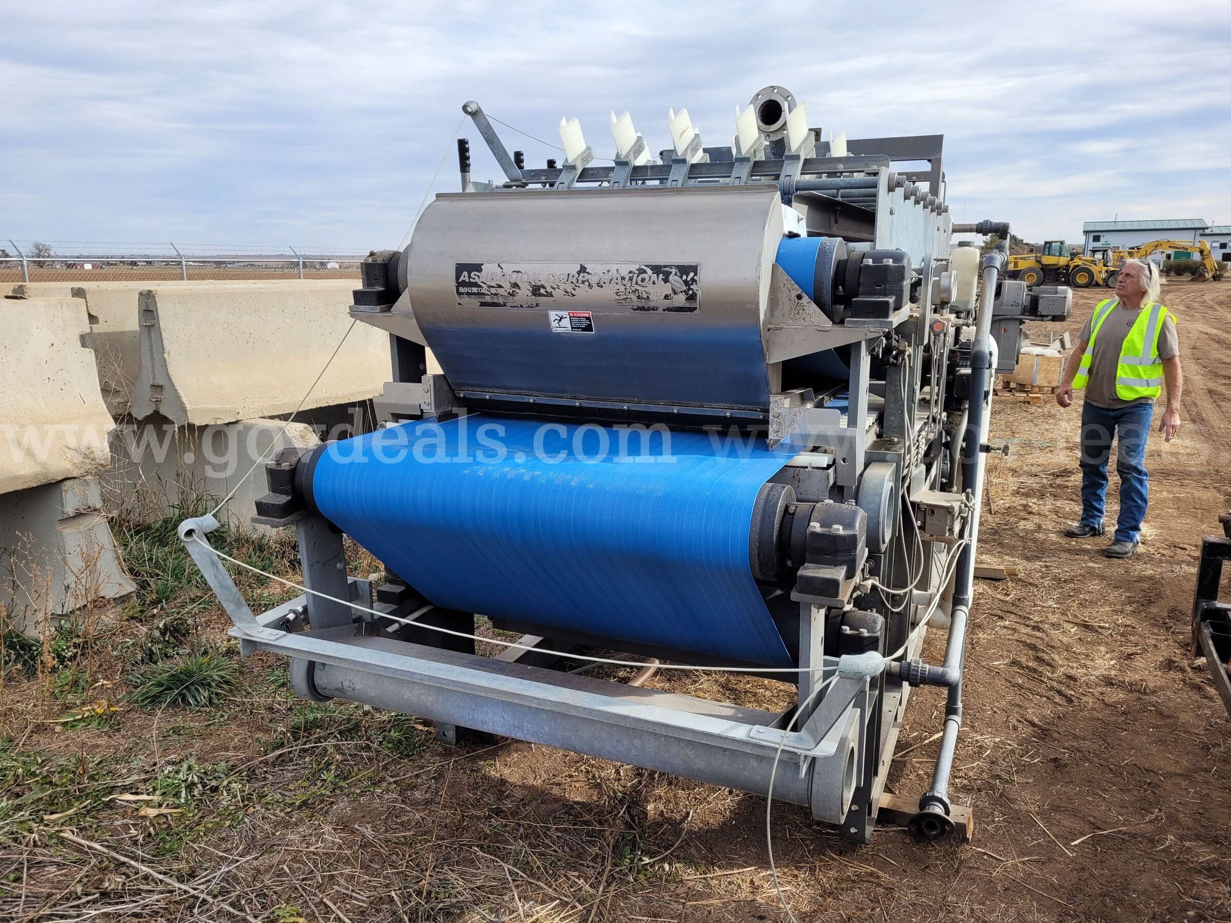 Ashbrook Belt Press 94 (1 meter)  Klampress 94 (1Meter) Government Surplus Auction - Photo #3