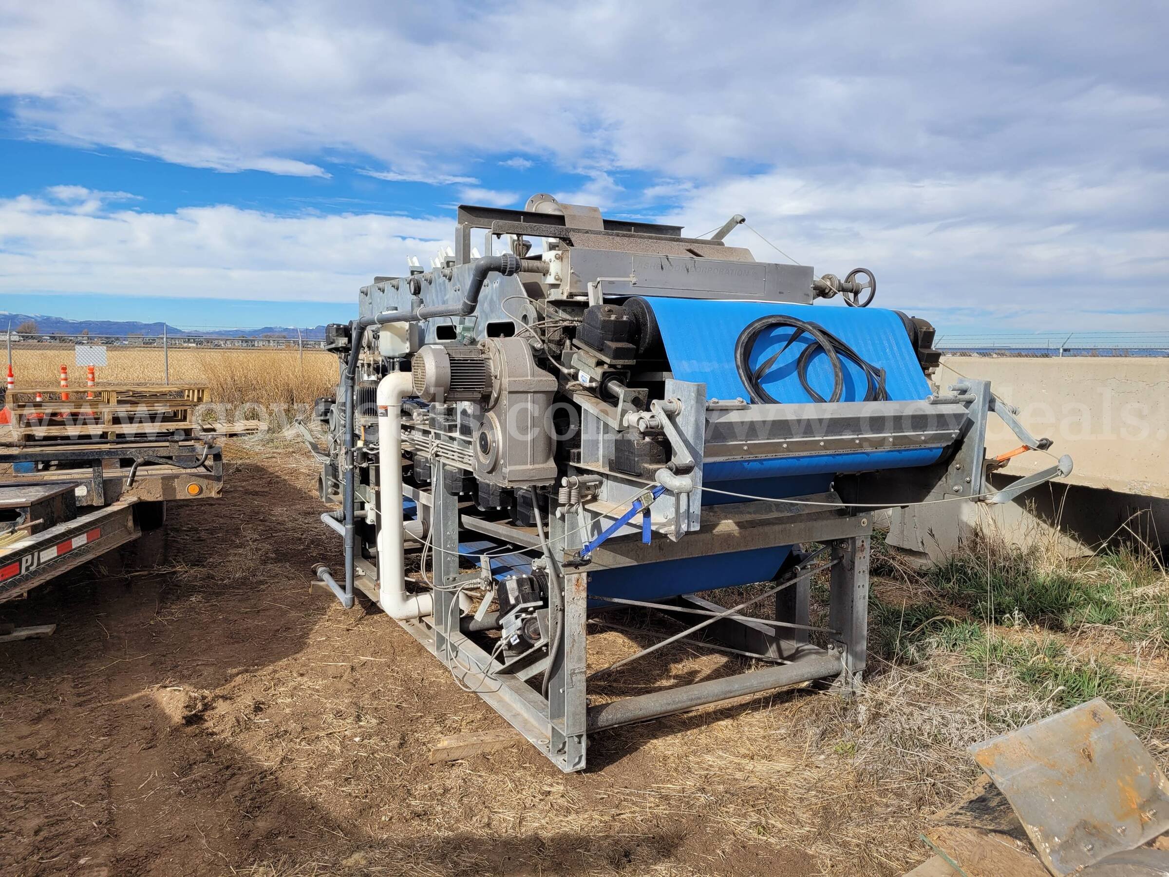 Ashbrook Belt Press 94 (1 meter)  Klampress 94 (1Meter) Government Surplus Auction - Photo #5