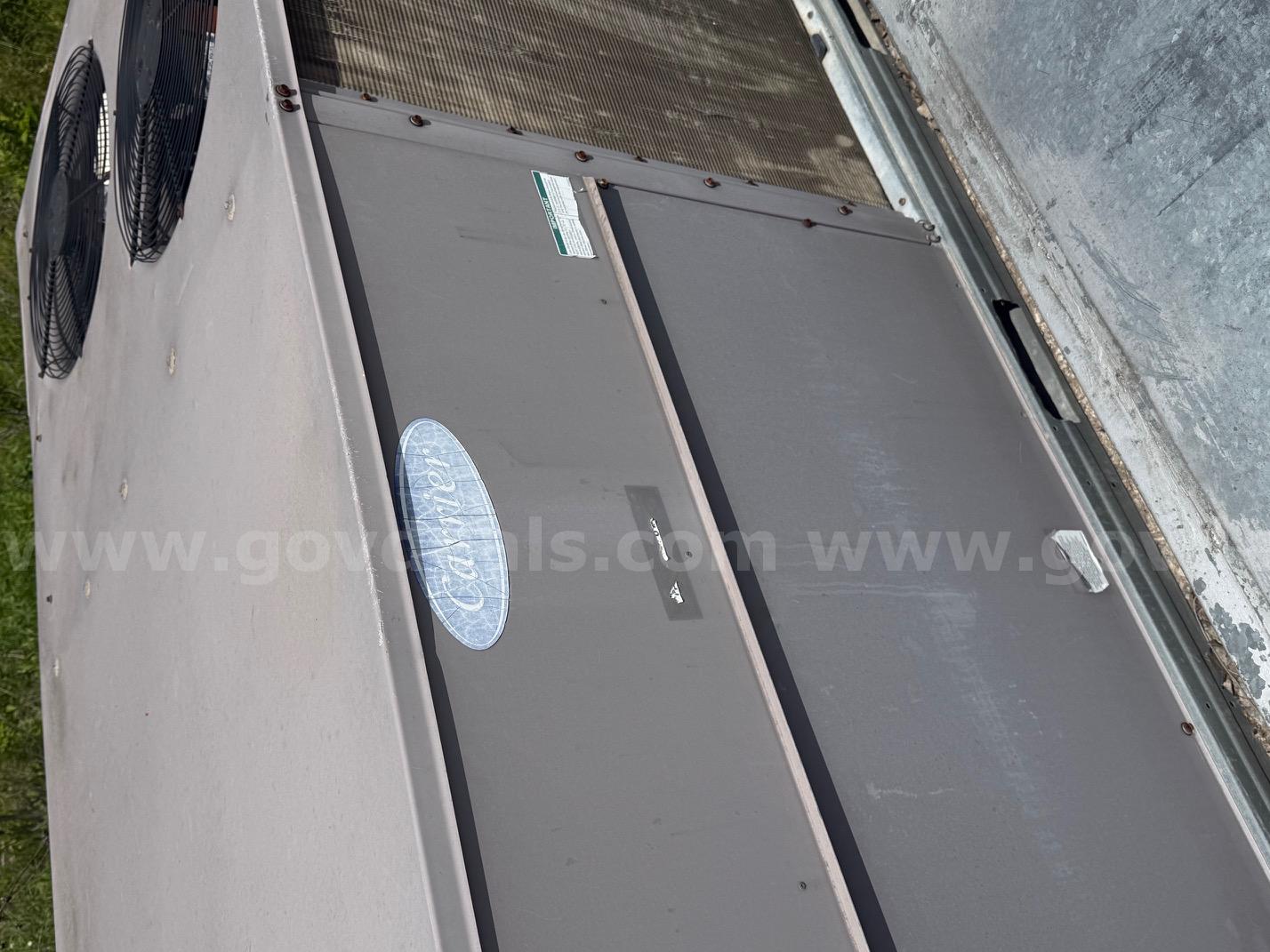 Carrier 8Ton heating Cooling system Carrier 48TFE008-A-511 Government Surplus Auction - Photo #6