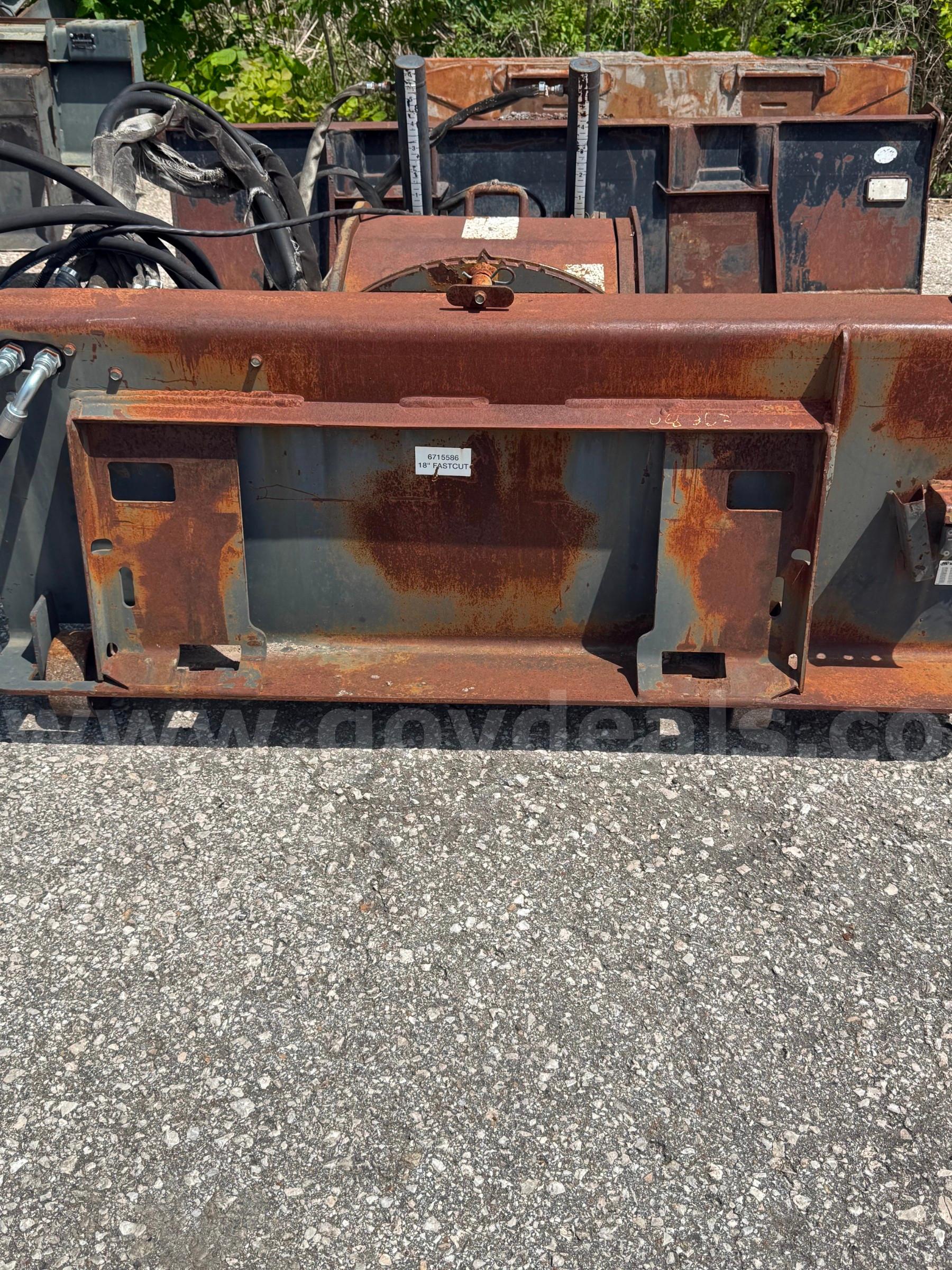 Bobcat 18" fast cut hydraulic planer
