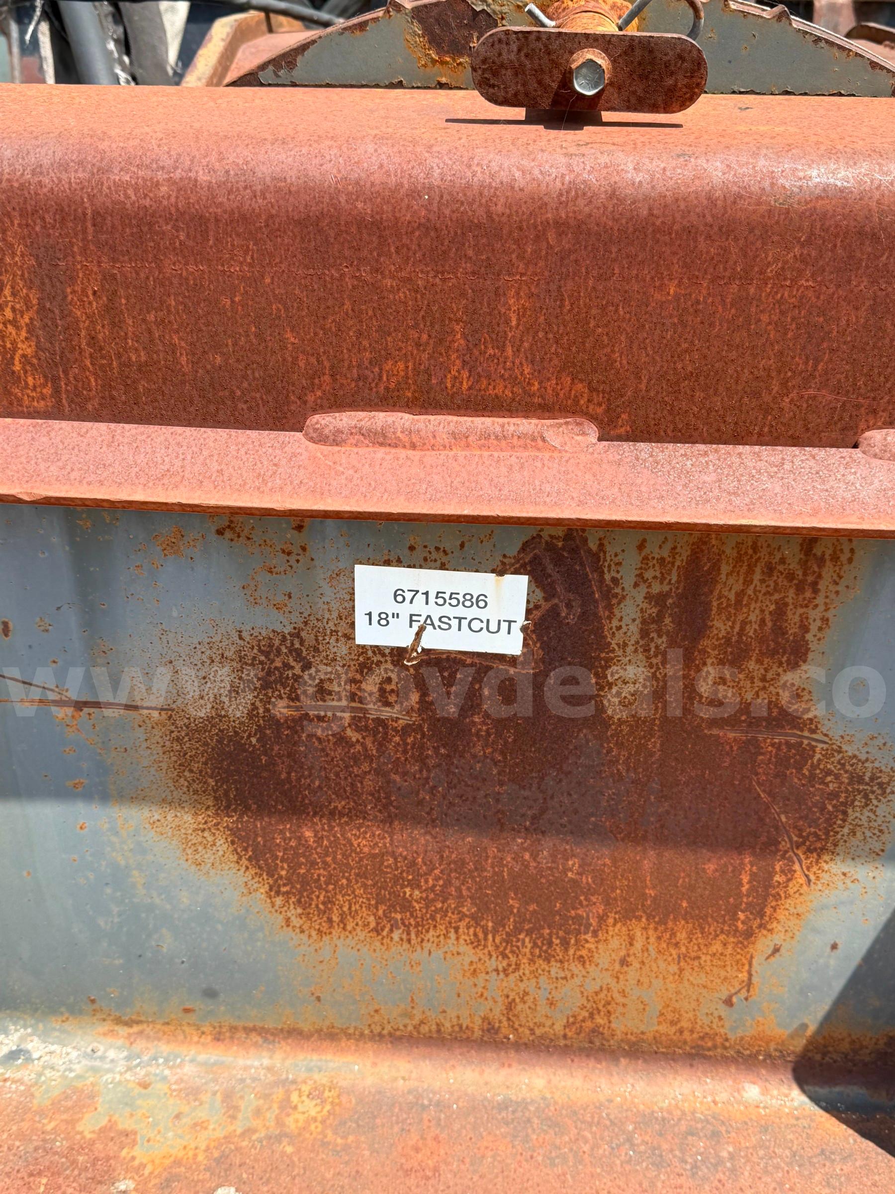 Bobcat 18" fast cut hydraulic planer Bobcat 18 HYD PLANER Government Surplus Auction - Photo #2