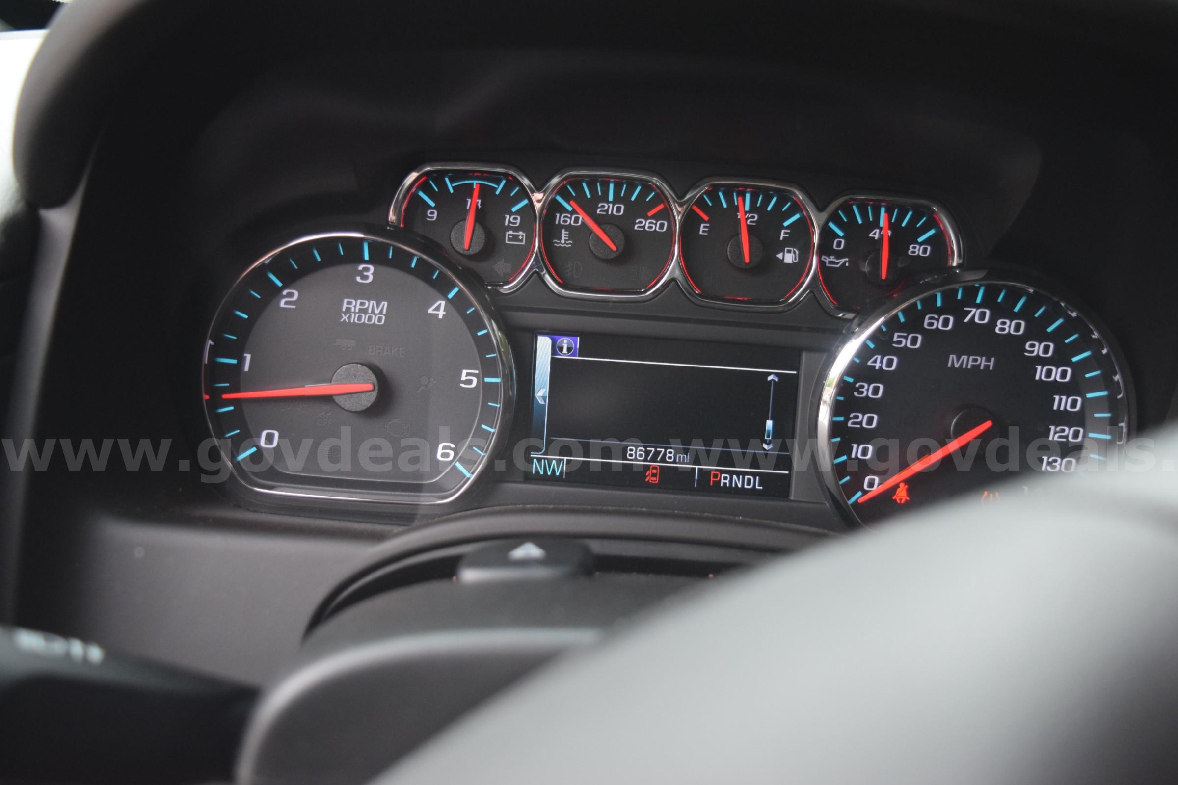 2018 Chevrolet Tahoe Chevrolet Tahoe Government Surplus Auction - Photo #6