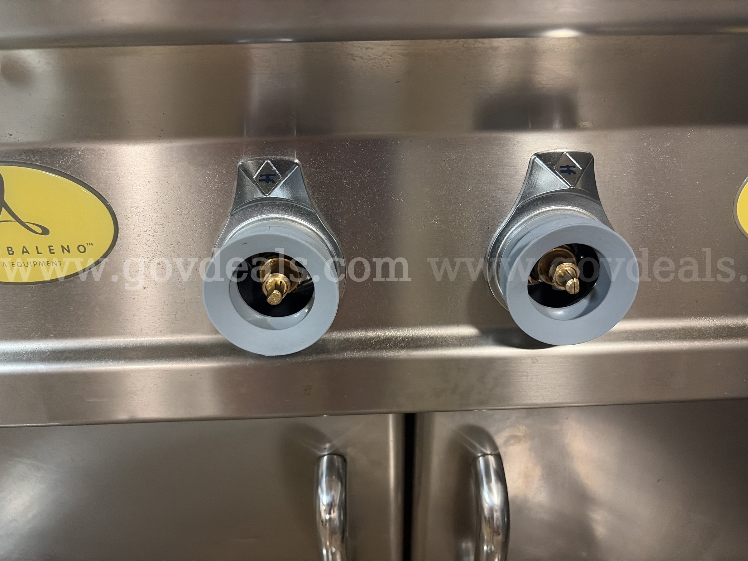 Arcobaleno Elettra 14 Gallon Electric Two Section Pasta Cooker - 230V, 3 Phase Acrobaleno 230V Government Surplus Auction - Photo #6