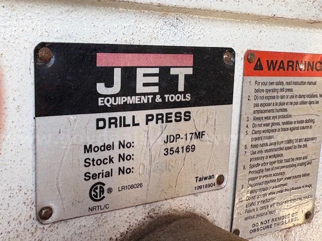 Drill Press Jet JDP-17MF Government Surplus Auction - Photo #2