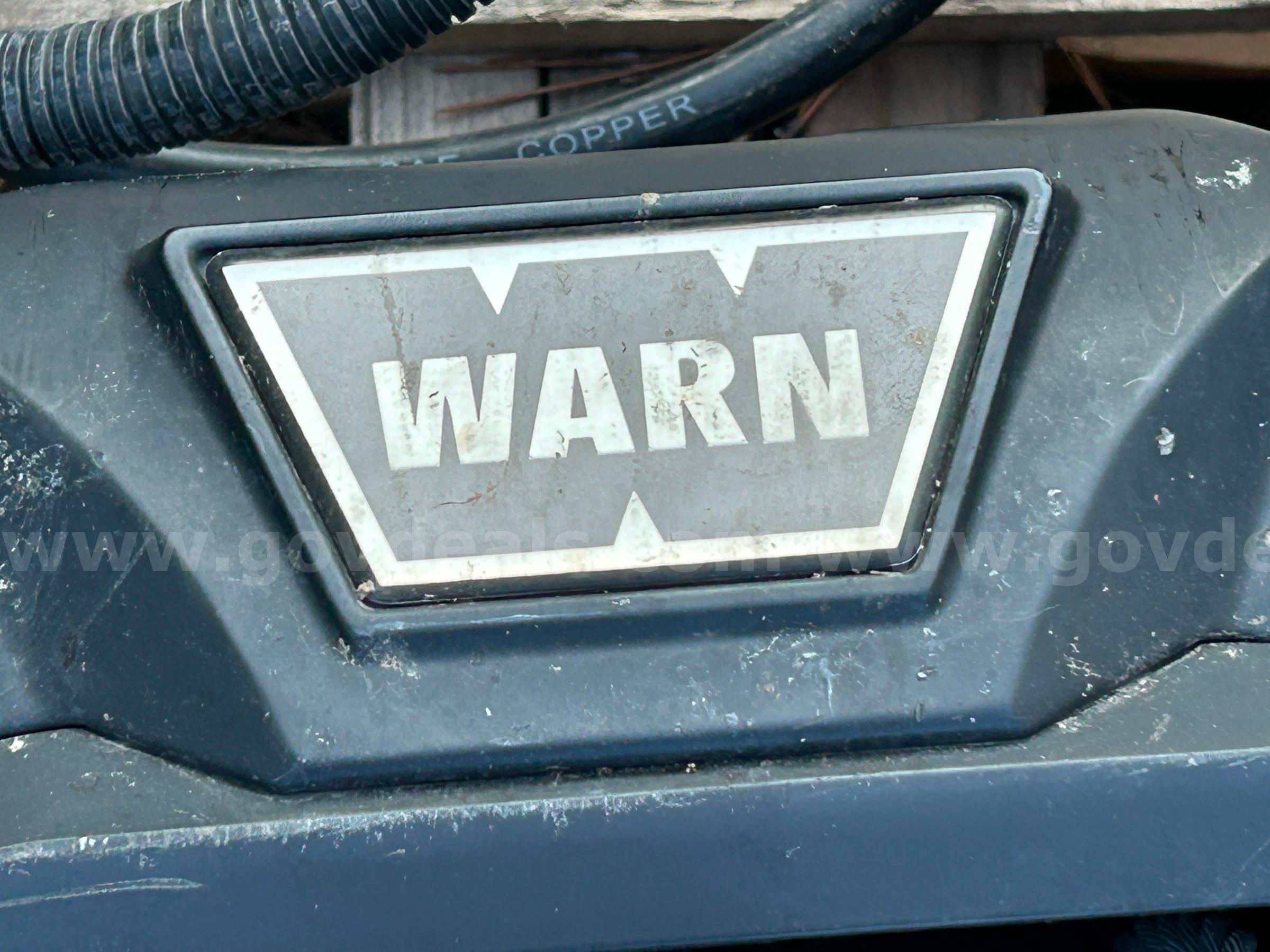 WARN ZEON 12 Winch Package with Heavy-Duty Bumper & Accessories Warn 89584 Government Surplus Auction - Photo #2