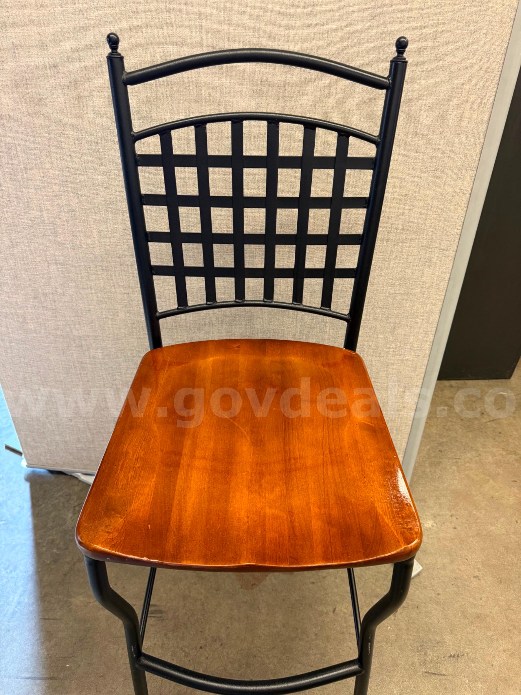 Tall Bistro Chair   Government Surplus Auction - Photo #2