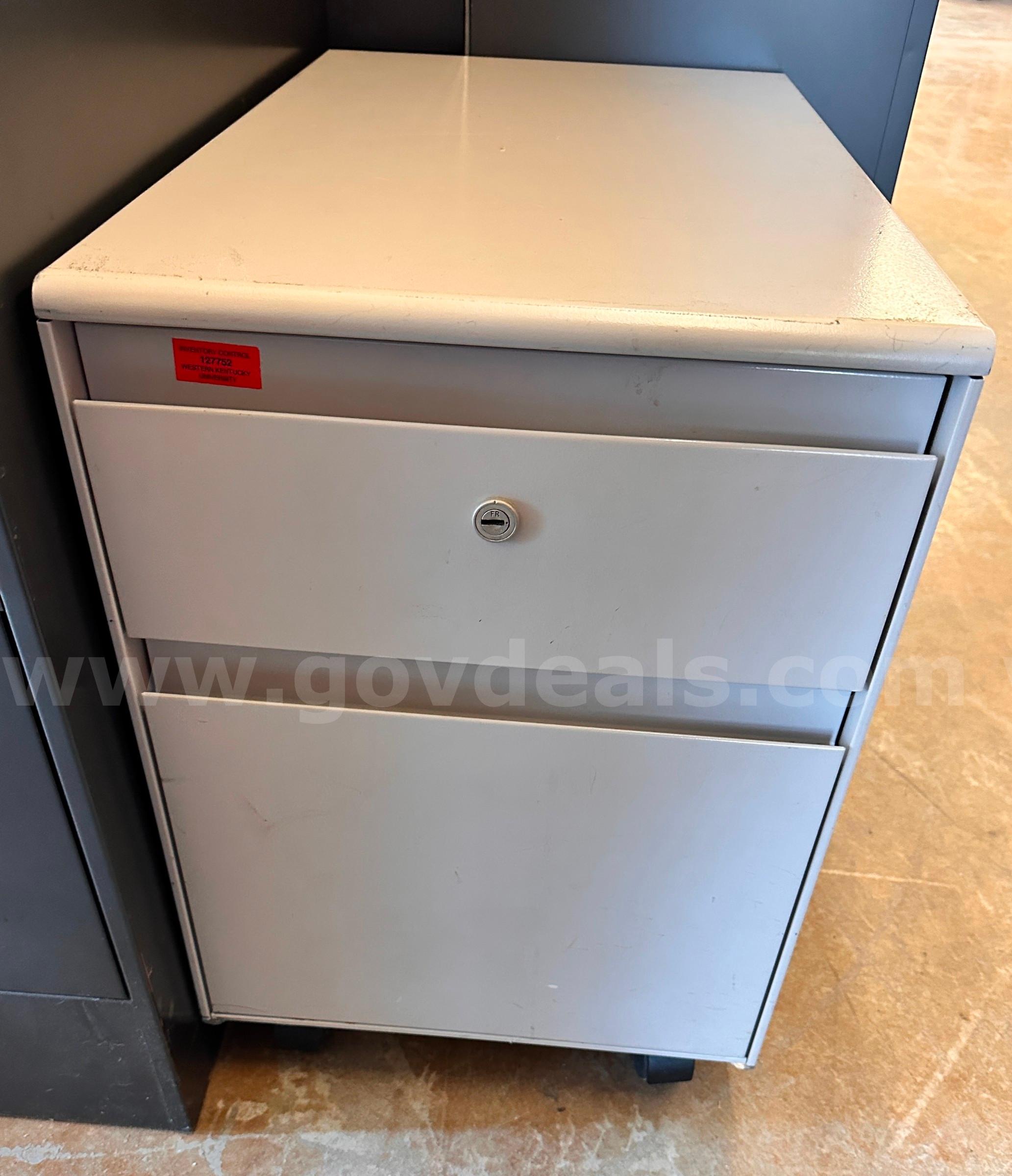 2-Drawer Small Rolling Table   Government Surplus Auction - Primary Photo