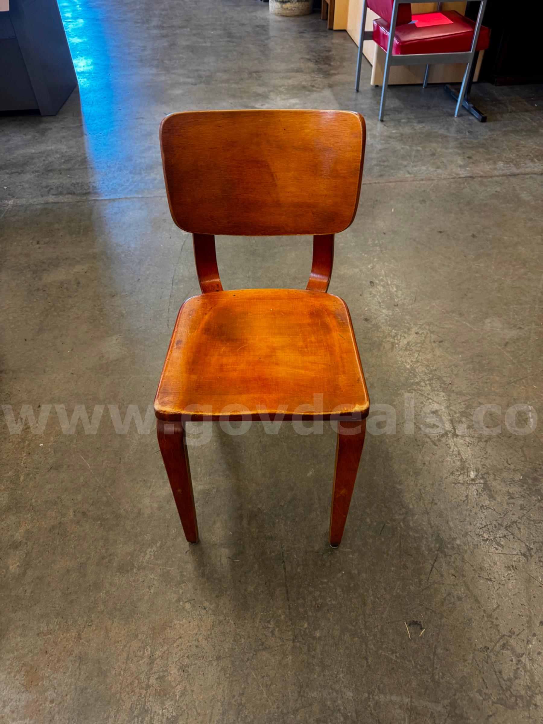Small Wooden Chair   Government Surplus Auction - Primary Photo
