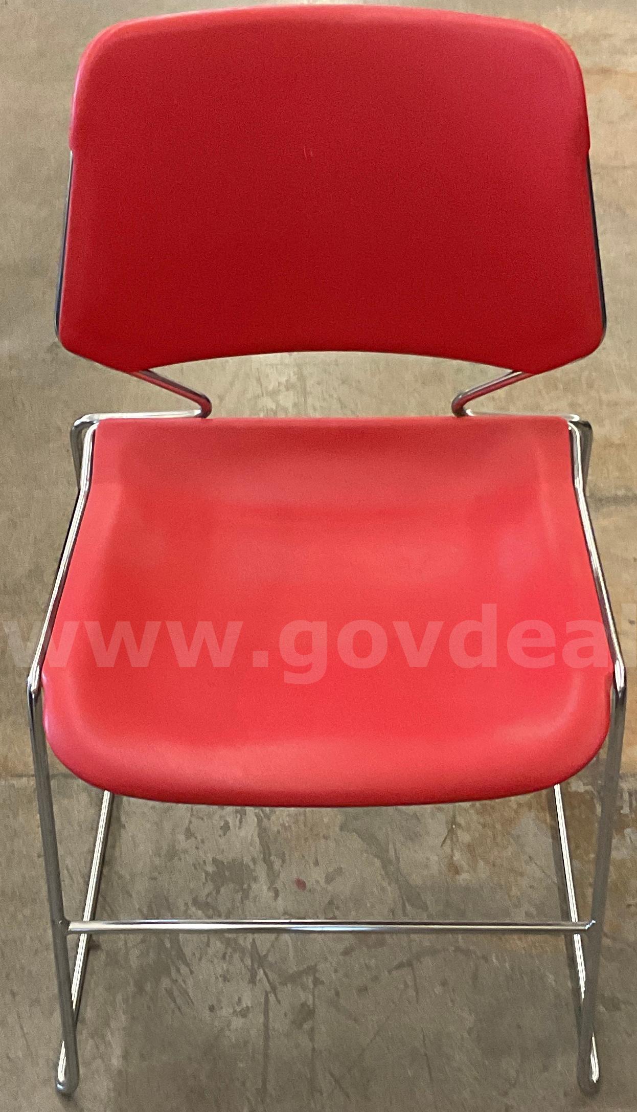 red chair   Government Surplus Auction - Primary Photo