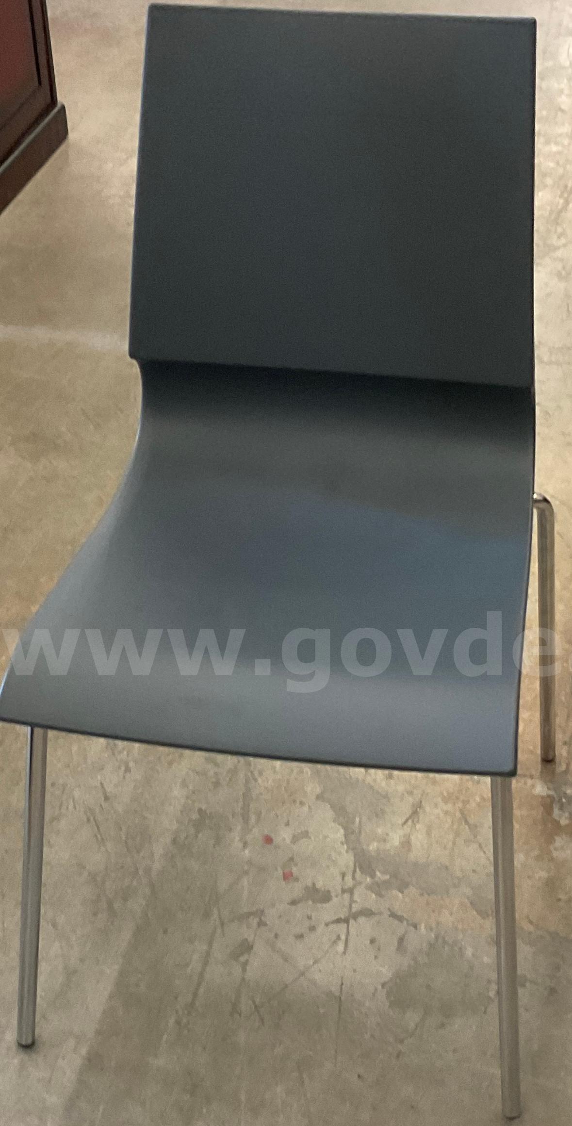 blueish-gray chair   Government Surplus Auction - Primary Photo