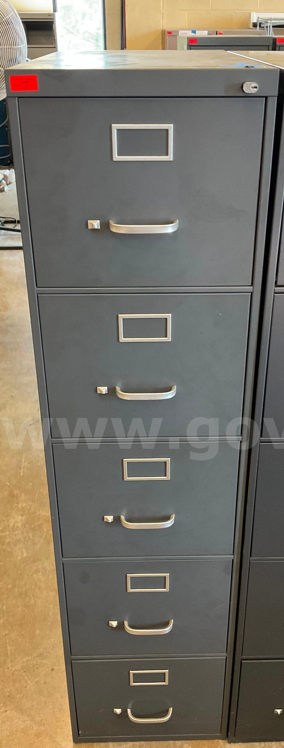 Grey Filing Cabinet   Government Surplus Auction - Primary Photo