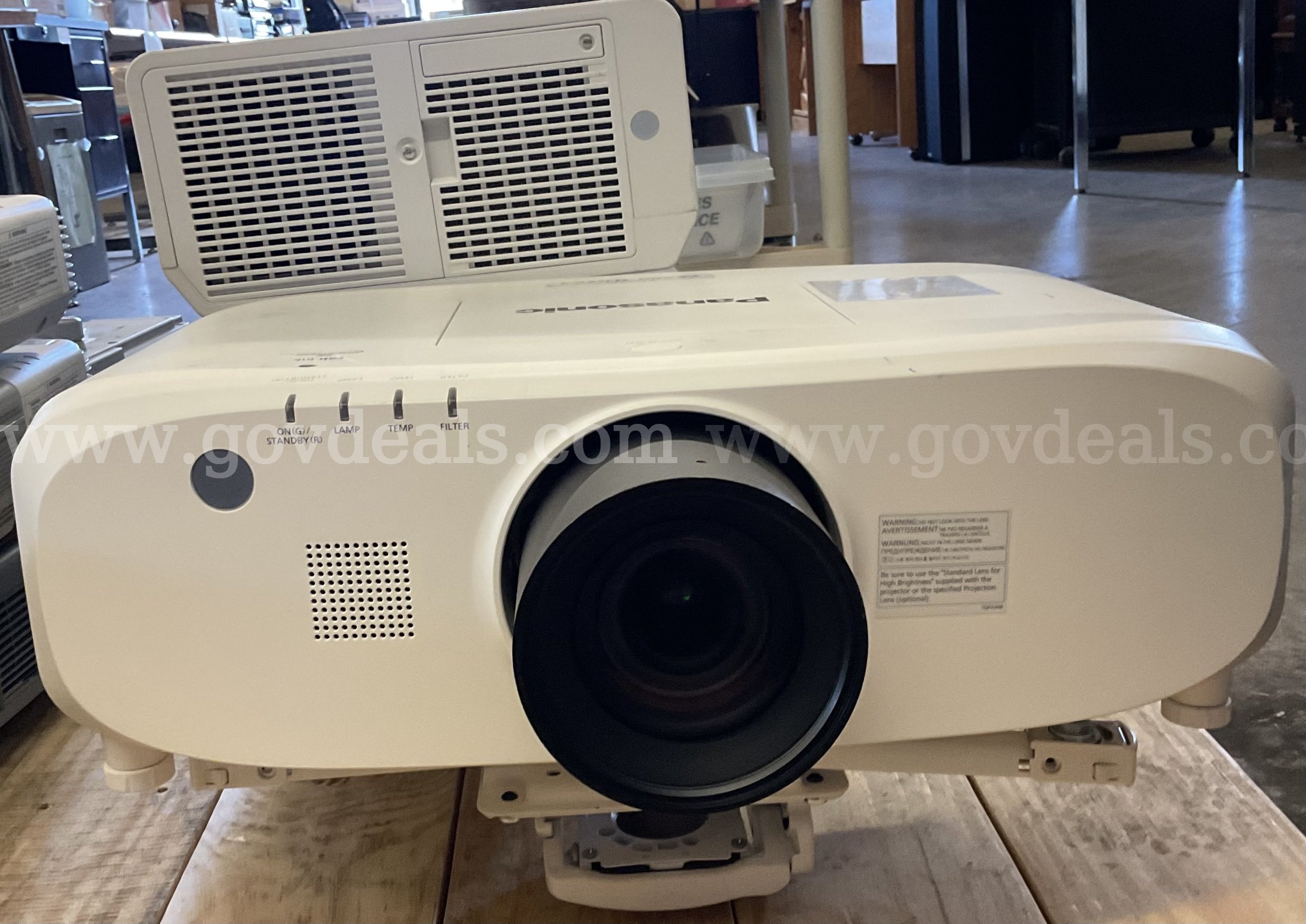 A lot of 3 Panasonic Projectors
