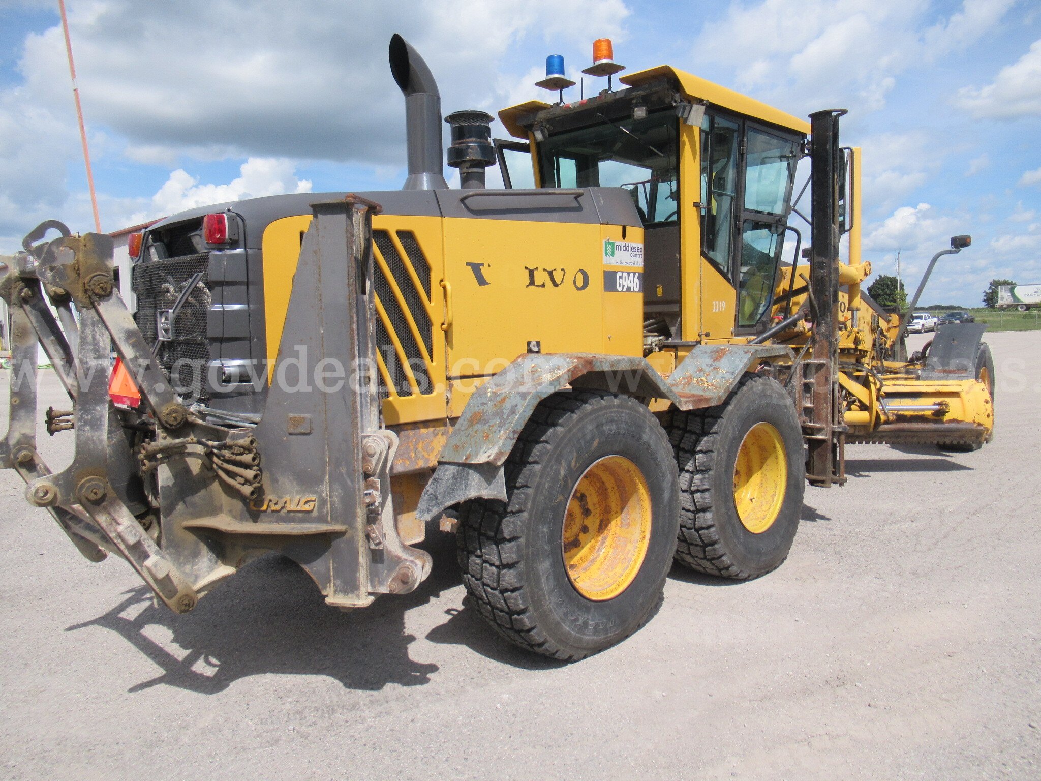 2009 Volvo Motor Grader Volvo 6946 Government Surplus Auction - Photo #2