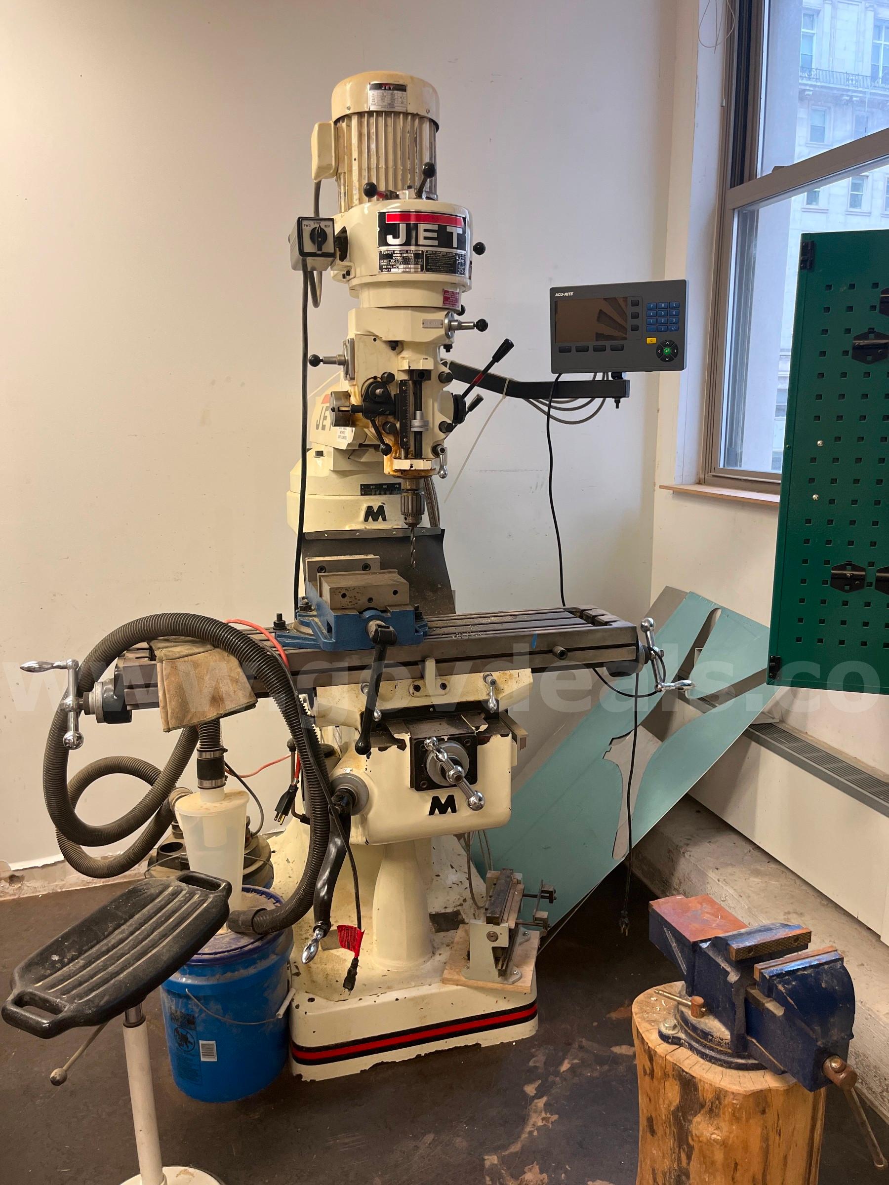 Jet Turret Milling Machine   Government Surplus Auction - Primary Photo