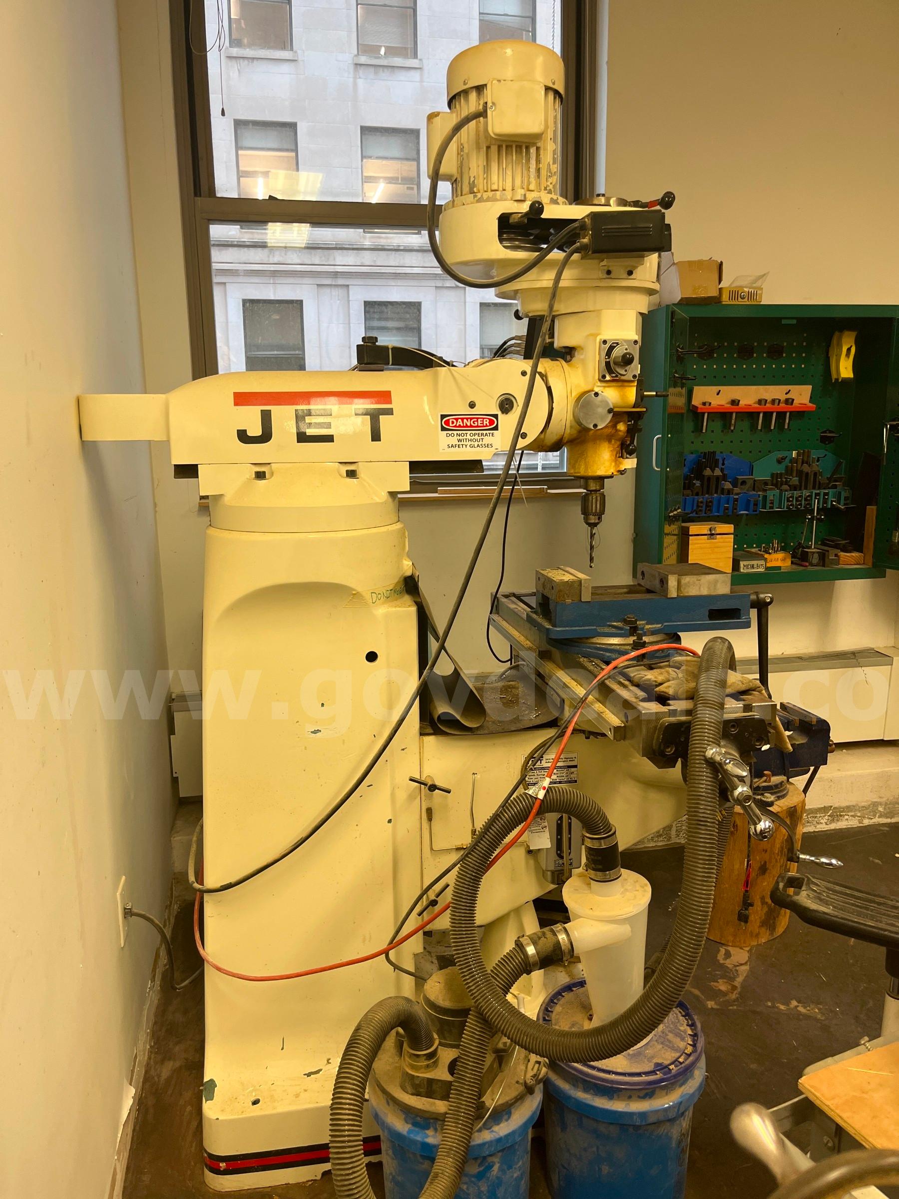 Jet Turret Milling Machine   Government Surplus Auction - Photo #2