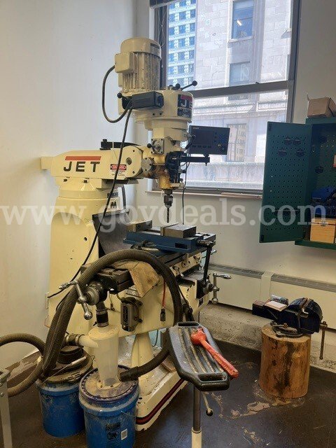 Jet Turret Milling Machine   Government Surplus Auction - Photo #4