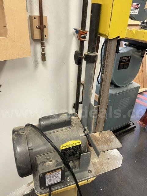 Belt Sander - Baldor Reliance Industrial Motor  34C5T Government Surplus Auction - Photo #4