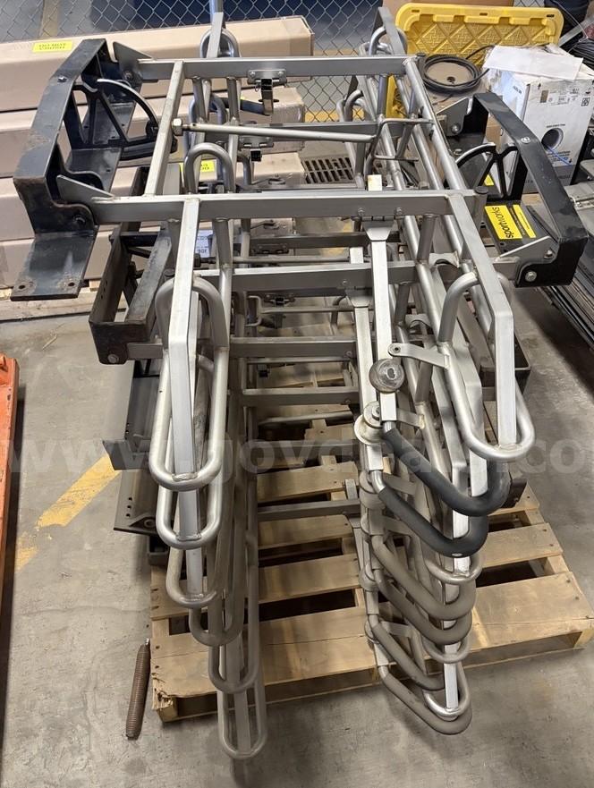 Six (6) Transit bus 2 position bike racks SportWorks Transit Government Surplus Auction - Photo #2