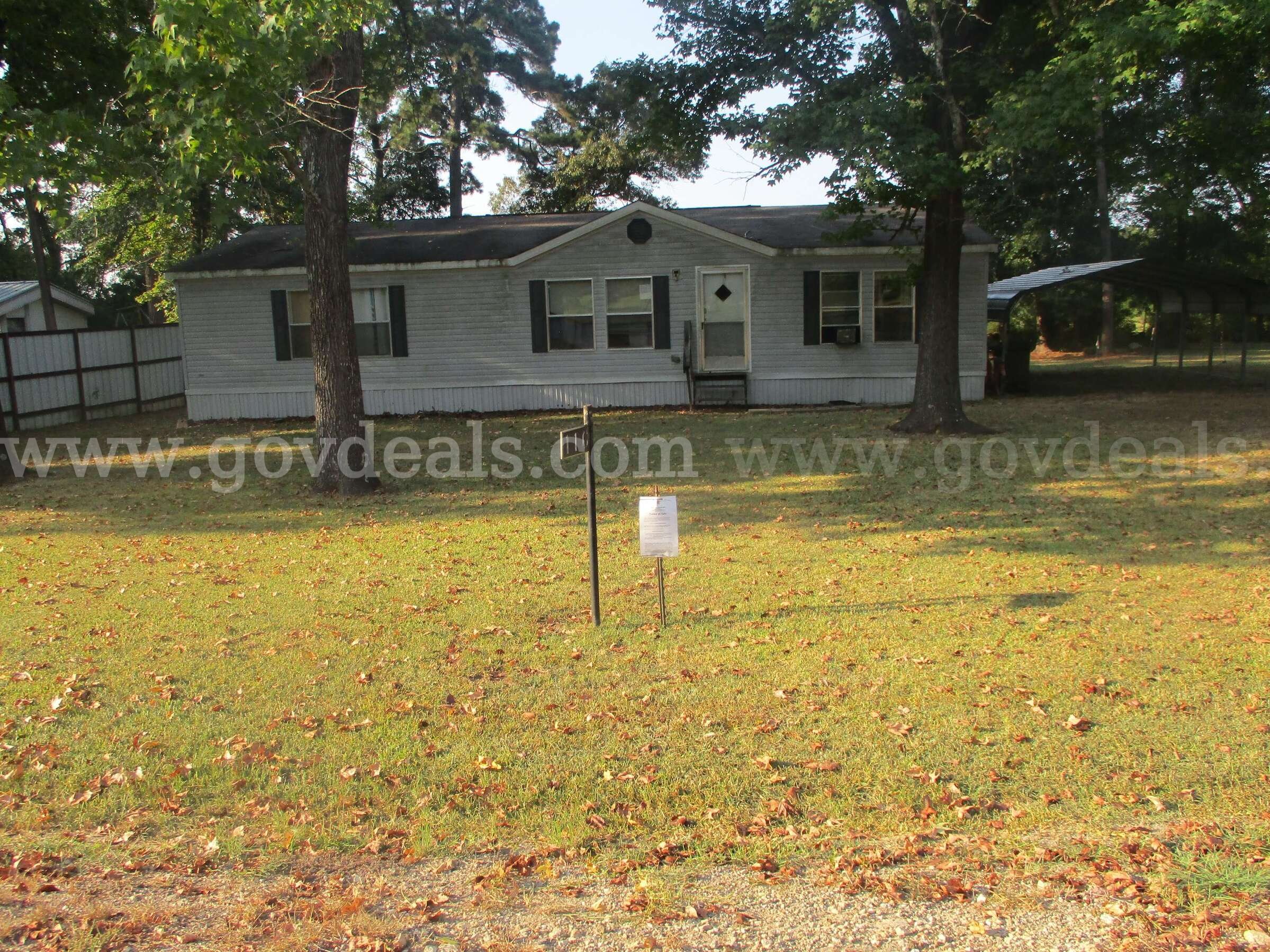 A Double Wide mobile home on 03.29 acres