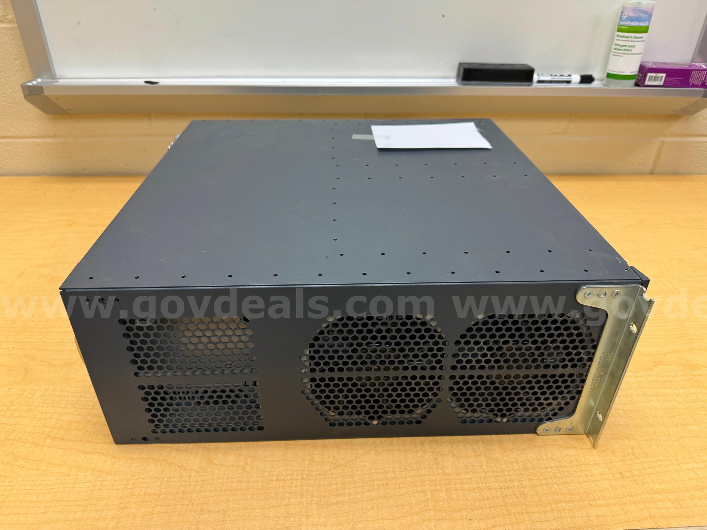 HP Procurve ZL Switch Chassis Lot HP E5406 Government Surplus Auction - Photo #4