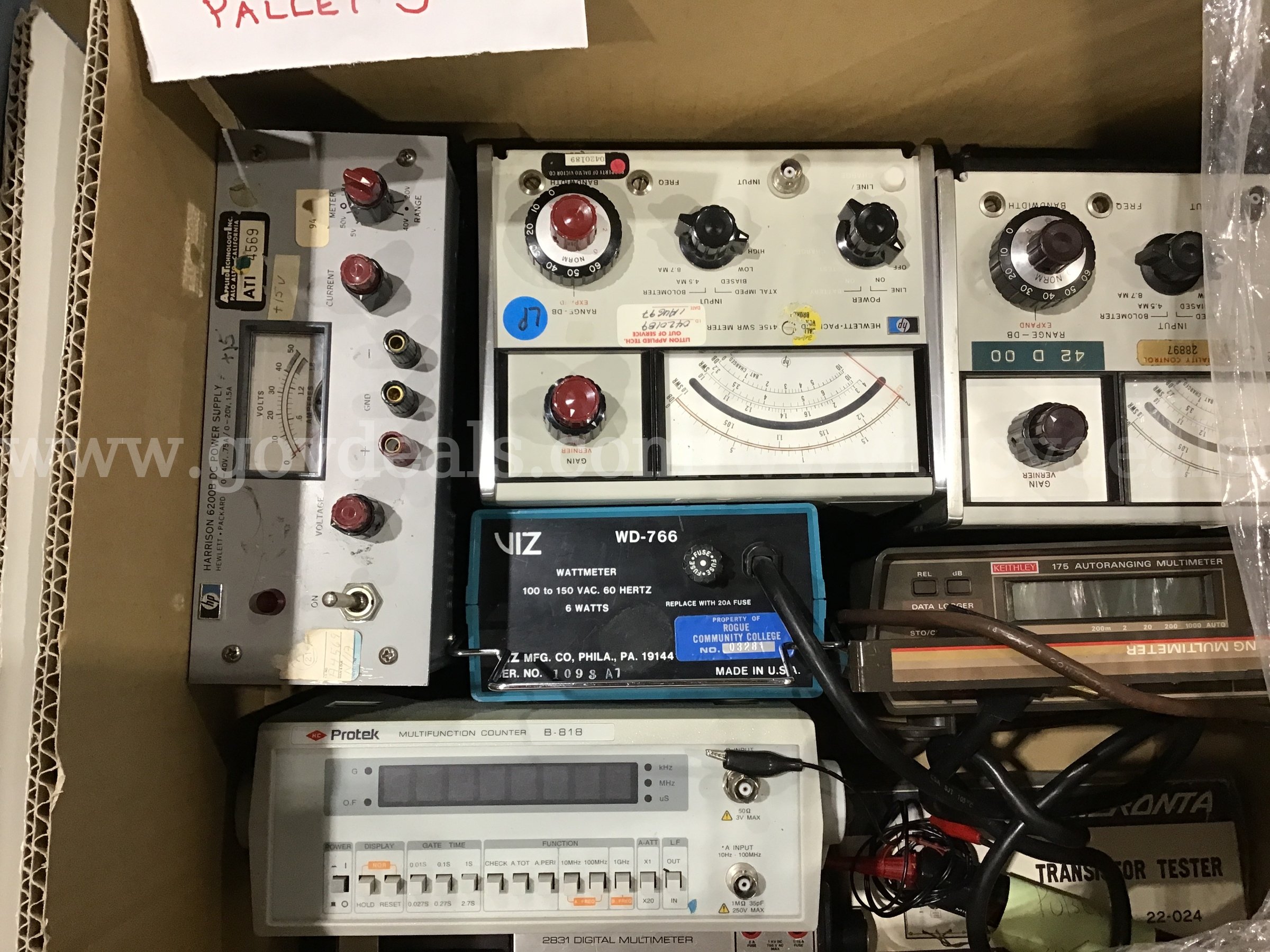 Pallet of Electronic Equipment   Government Surplus Auction - Photo #3