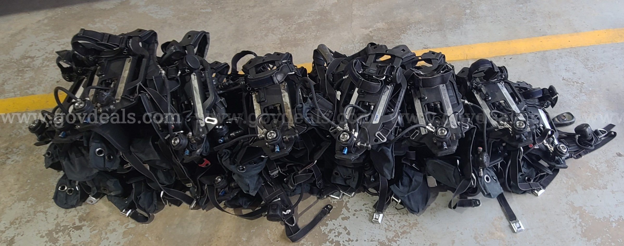 Lot of Drager SCBA (Self Contained Breathing Apparatus) Drager  Government Surplus Auction - Photo #3