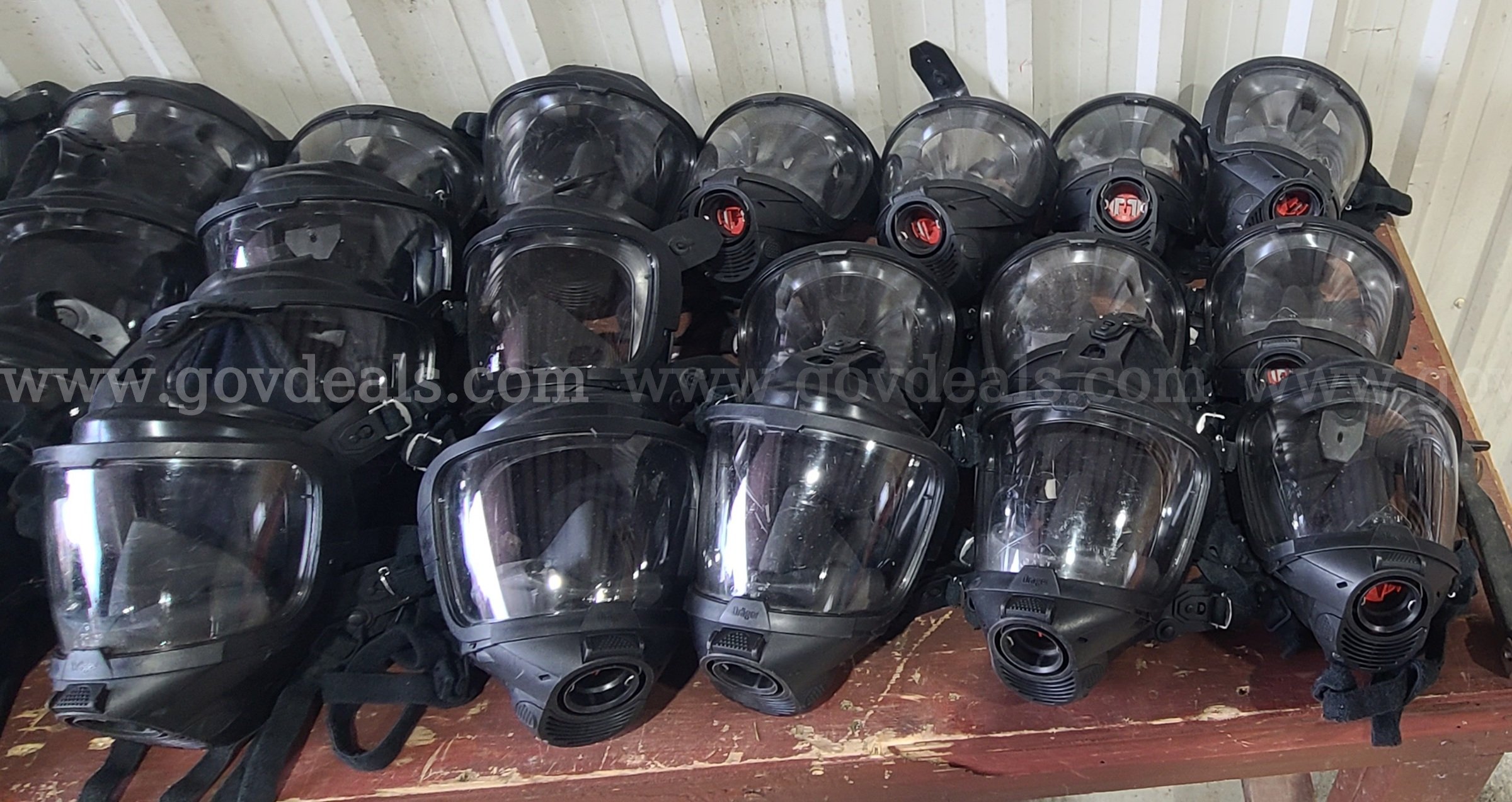 Lot of Drager SCBA (Self Contained Breathing Apparatus) Drager  Government Surplus Auction - Photo #4