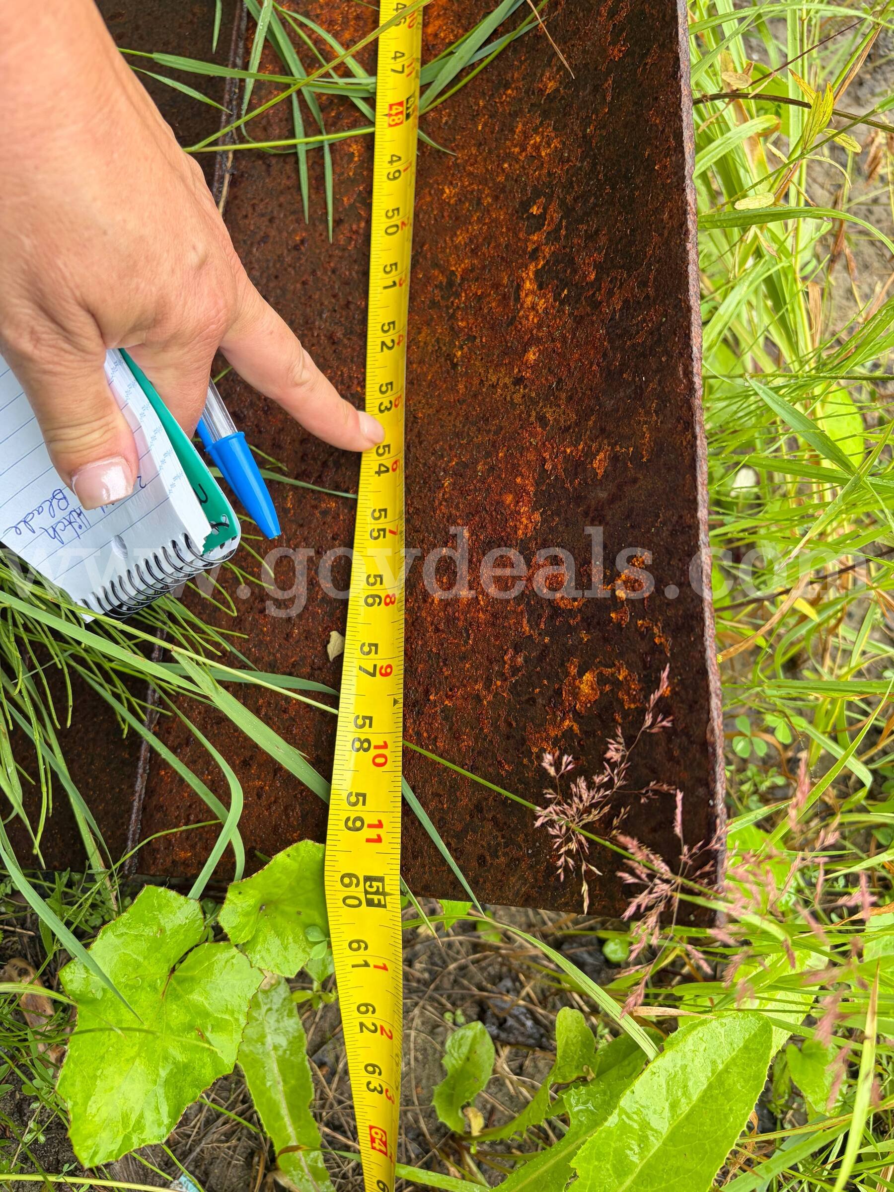 3 Point Hitch Scraper Blade (5 Ft)   Government Surplus Auction - Photo #5