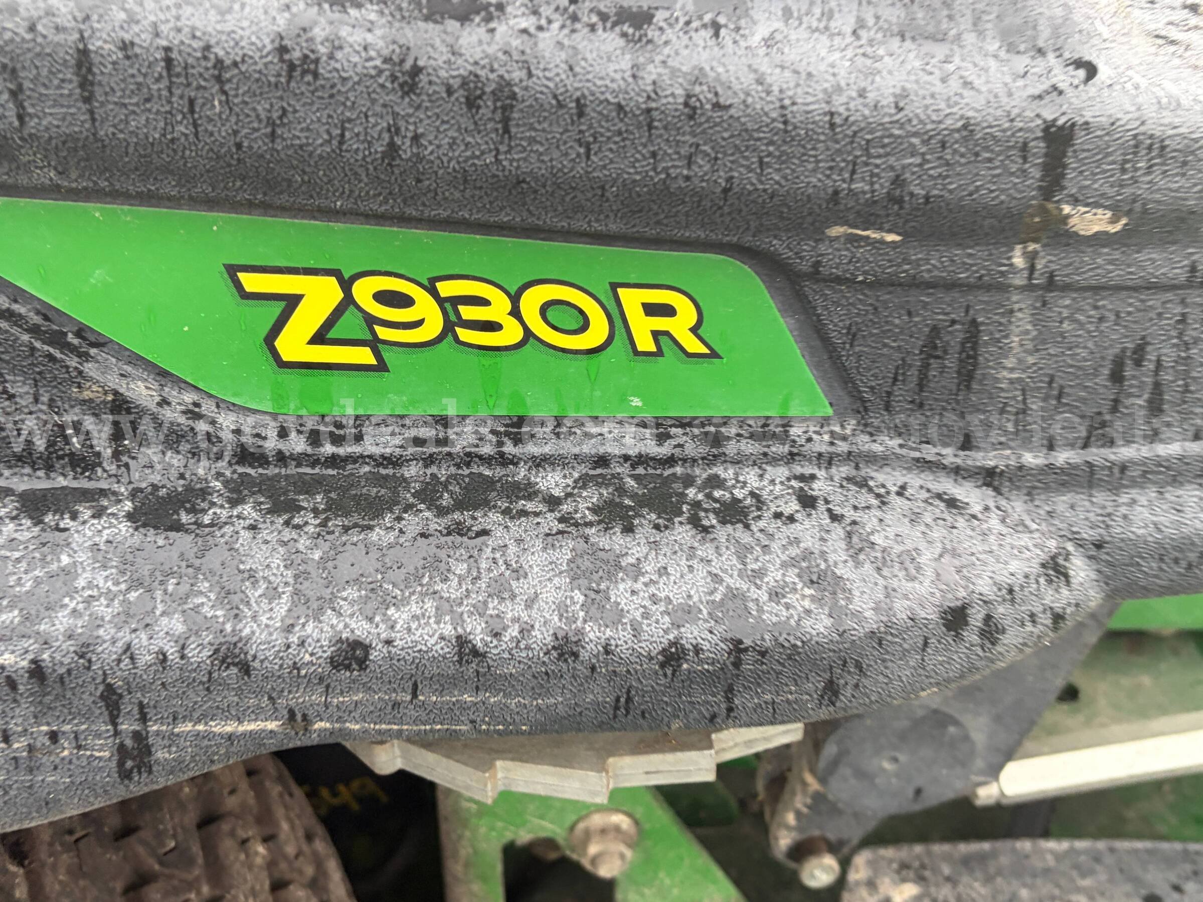 John Deere Z930R Zero Turn Lawn Mower John Deere Z930R Government Surplus Auction - Photo #6
