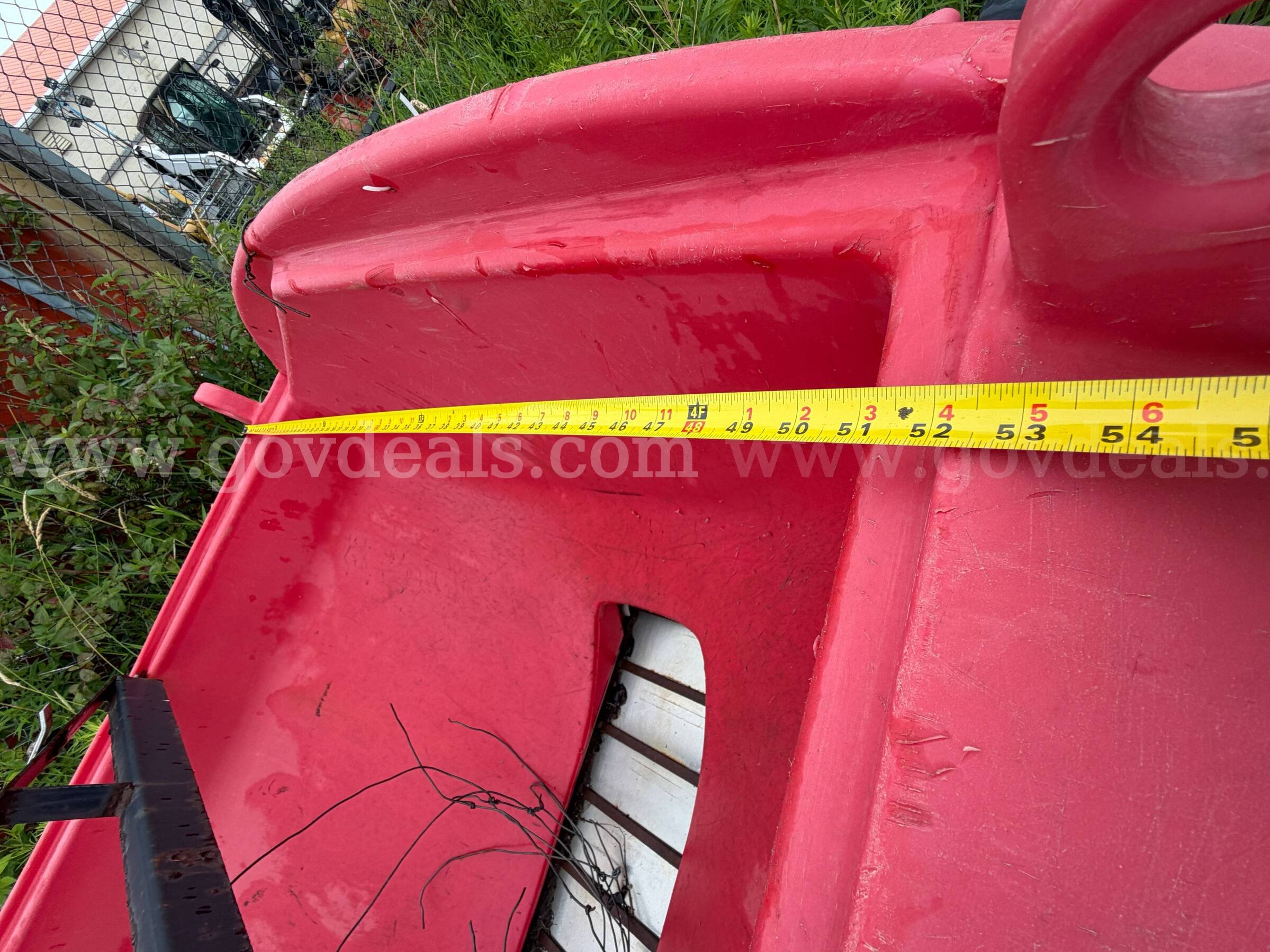 Tornado Salt Hopper Spreader 7 Ft x 4 Ft Western  Government Surplus Auction - Photo #4