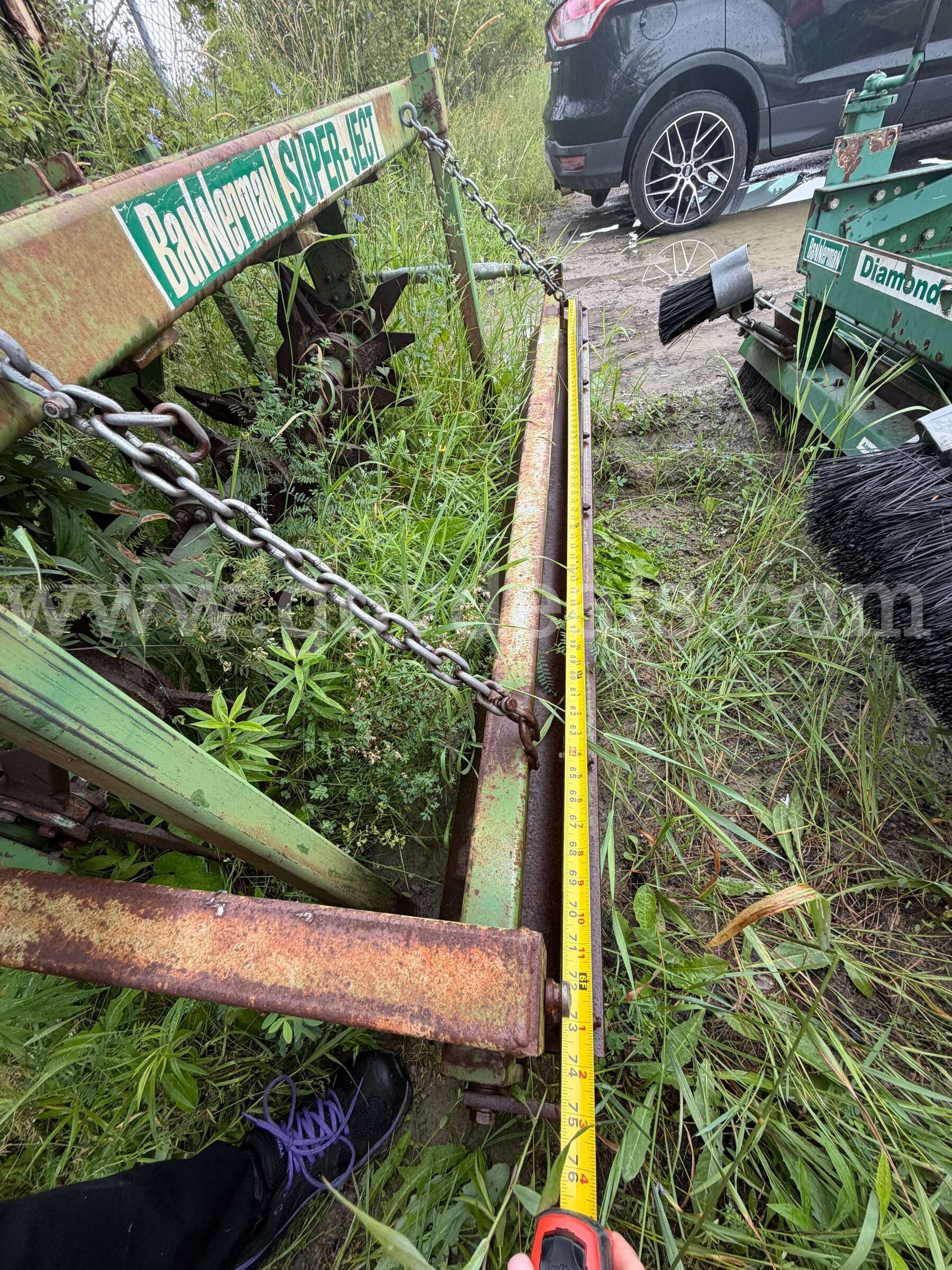 Bannerman Super-ject Turf Aerator 6Ft Bannerman  Government Surplus Auction - Photo #2