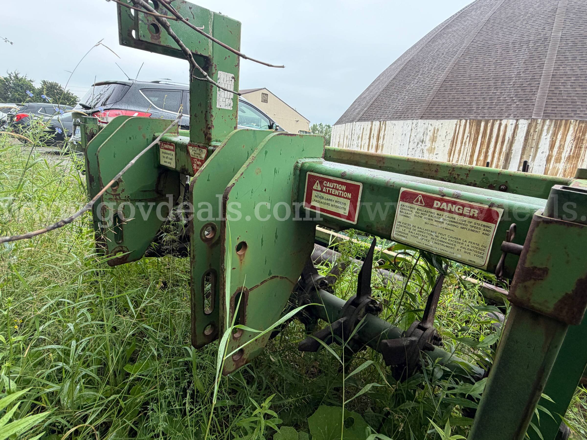 Bannerman Super-ject Turf Aerator 6Ft Bannerman  Government Surplus Auction - Photo #6