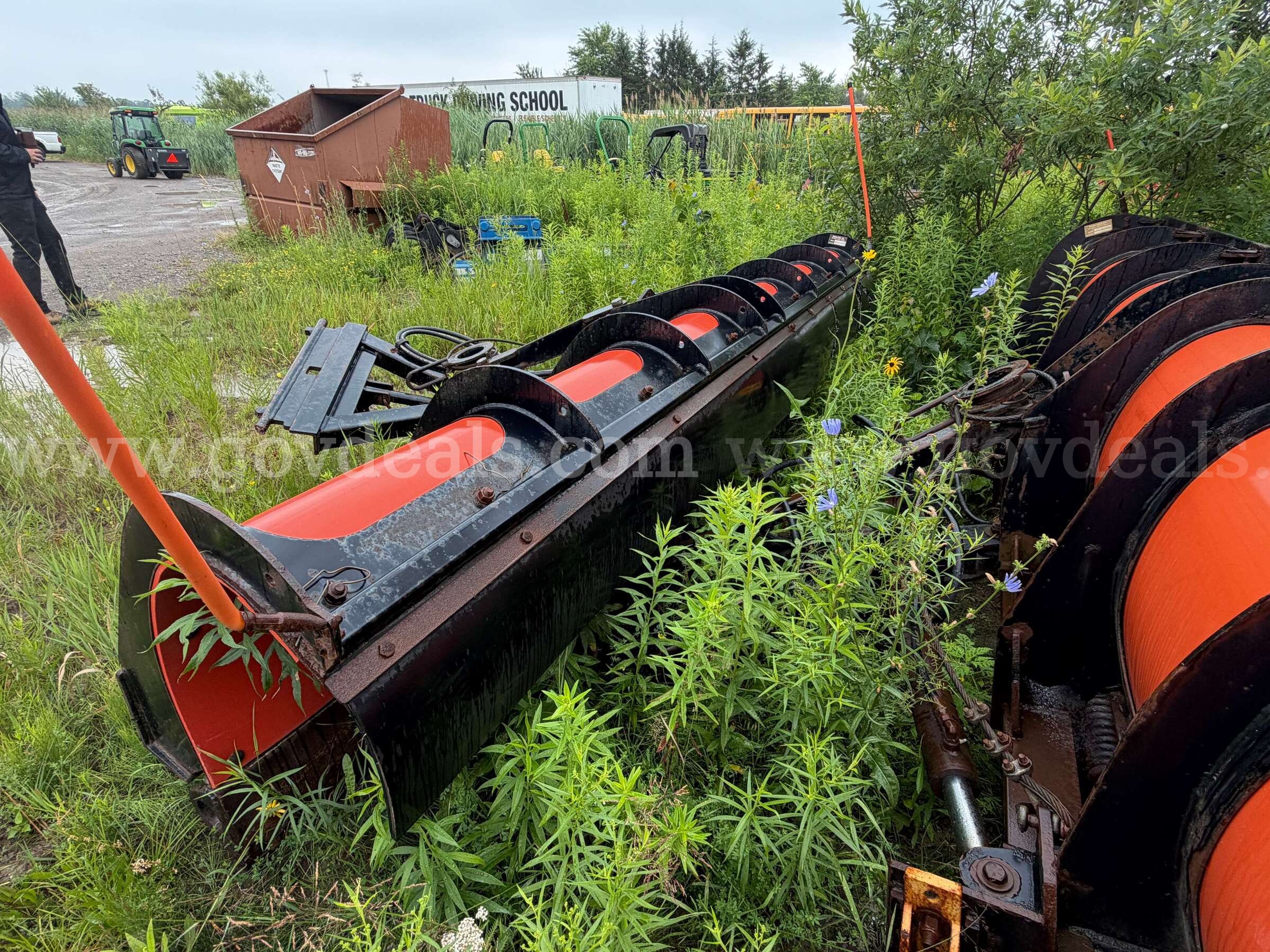 12 Ft Viking-Cives VCL 3812PPR Heavy-Duty Municipal Poly Reversing Snow Plow Attachment