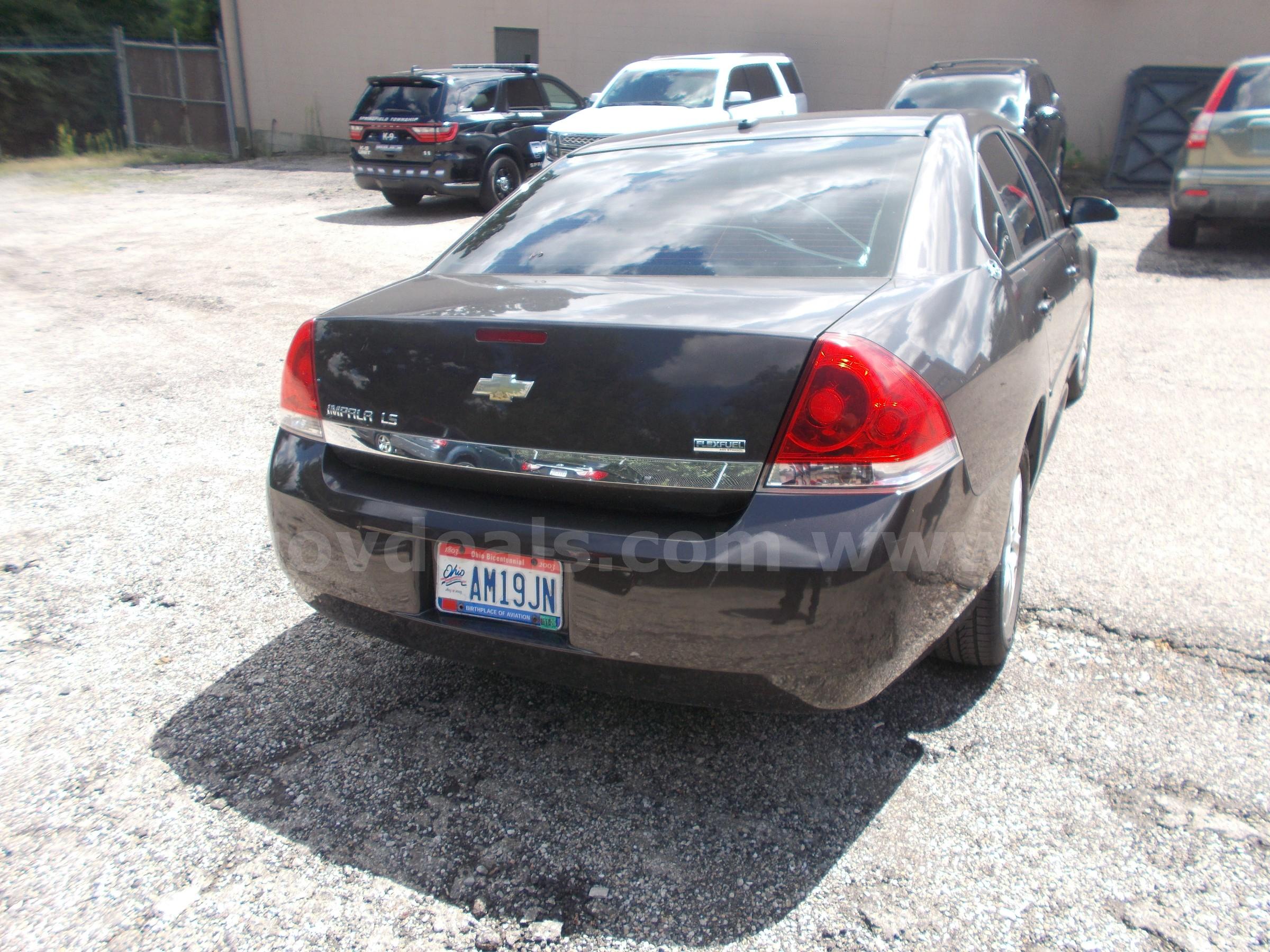2009 Chevrolet Impala Chevrolet Impala Government Surplus Auction - Photo #4