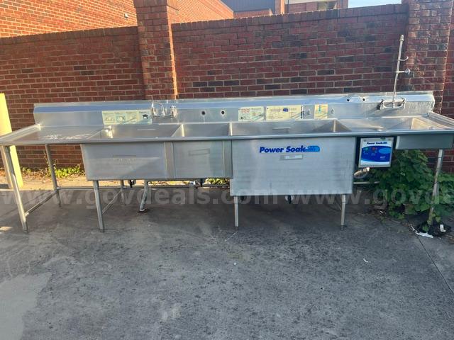 Power soak sink