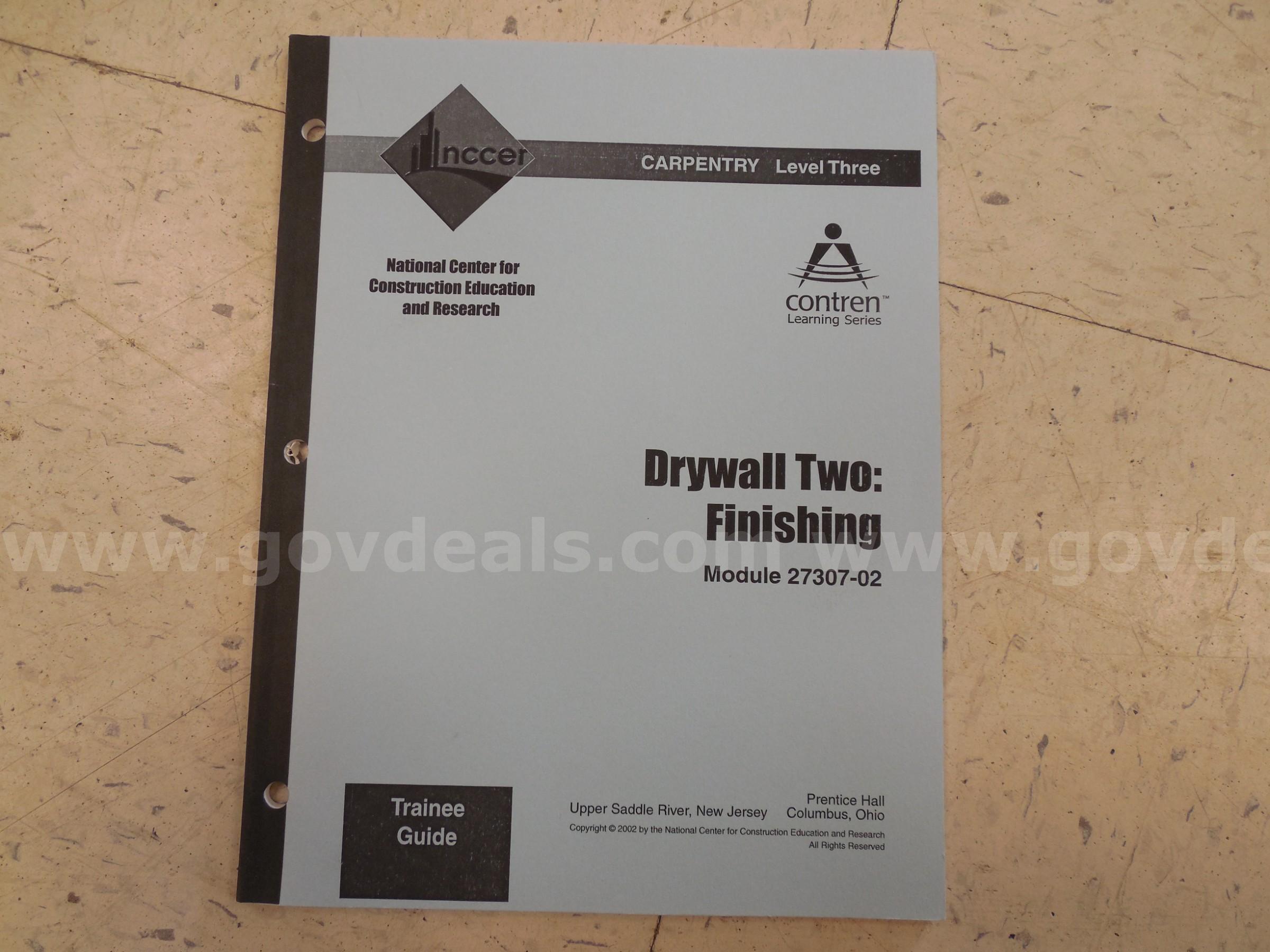 Drywall Two: Finishing   Government Surplus Auction - Primary Photo