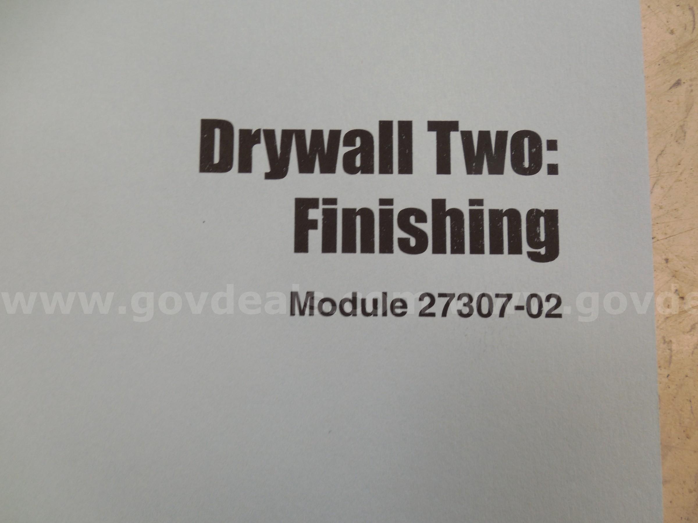 Drywall Two: Finishing   Government Surplus Auction - Photo #4