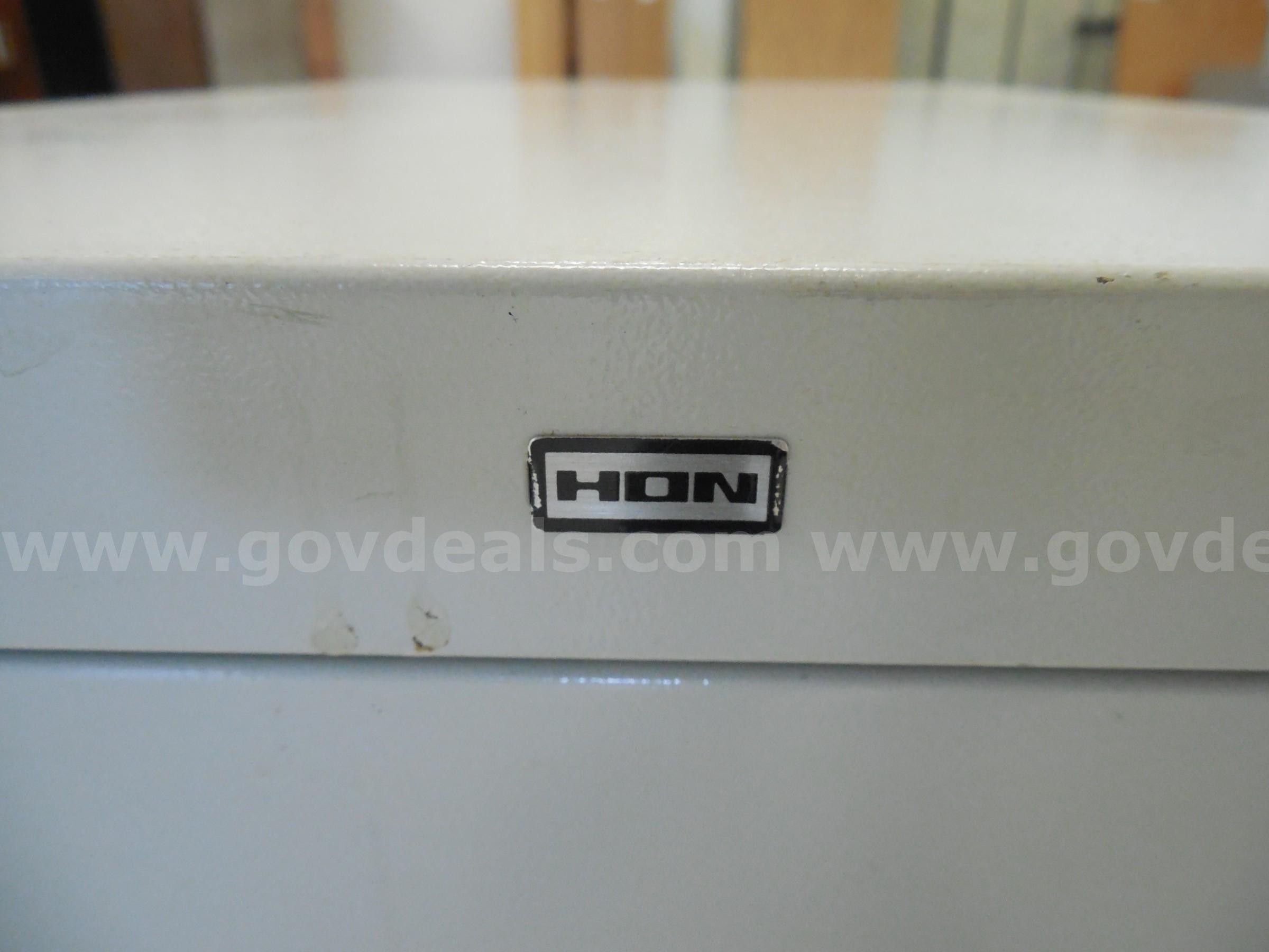 Two drawer filing cabinet   Government Surplus Auction - Photo #6