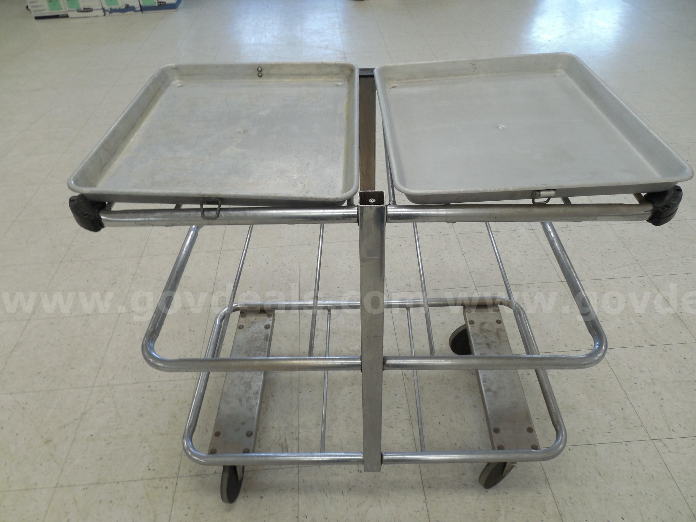 Metal rolling storage cart   Government Surplus Auction - Photo #4