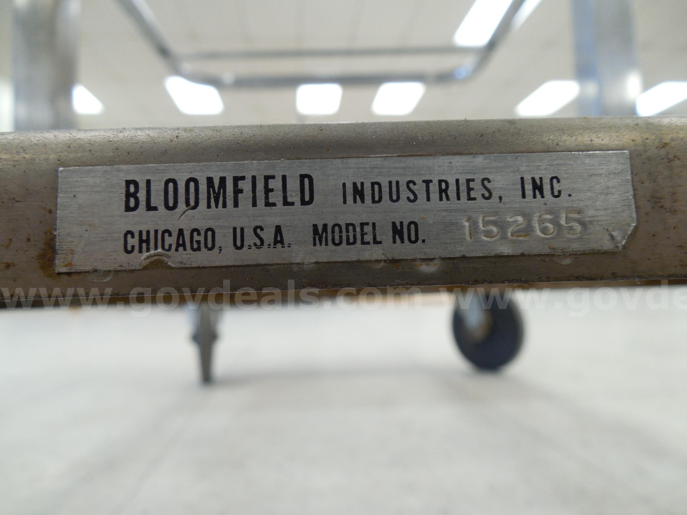 Metal rolling storage cart   Government Surplus Auction - Photo #6