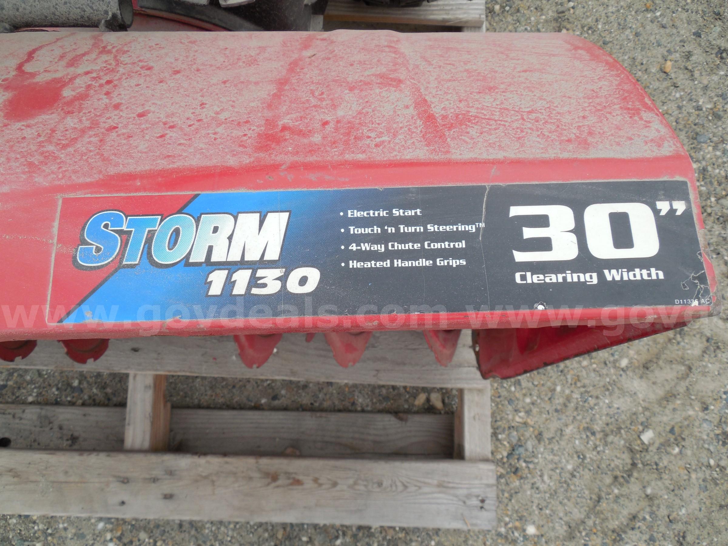 Troy-Bilt snowblower   Government Surplus Auction - Photo #5