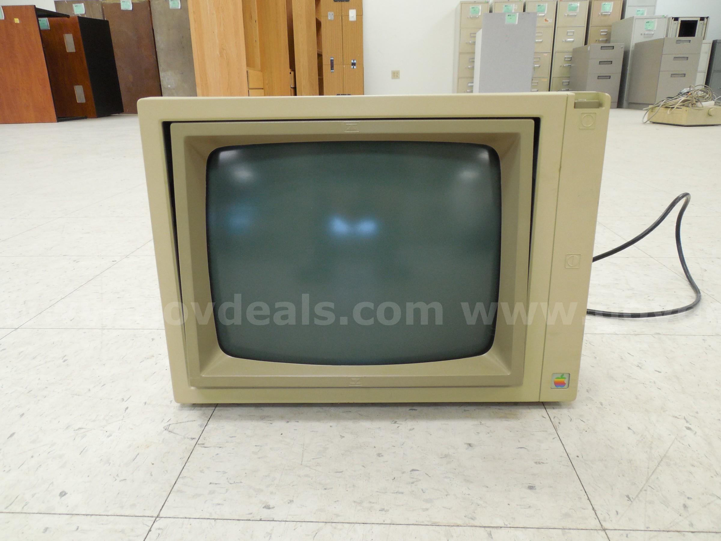 Vintage Apple computer monitor