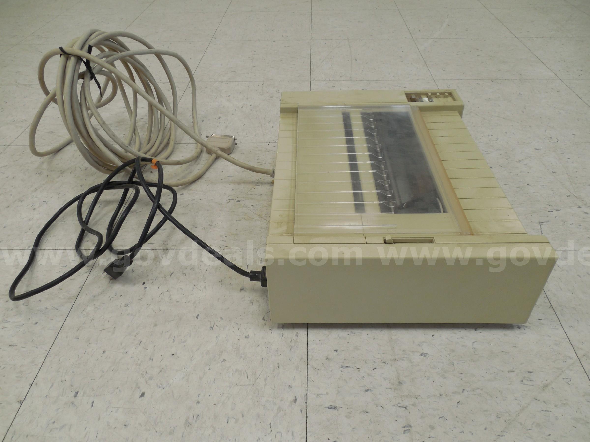 Vintage dot matrix printer   Government Surplus Auction - Photo #2