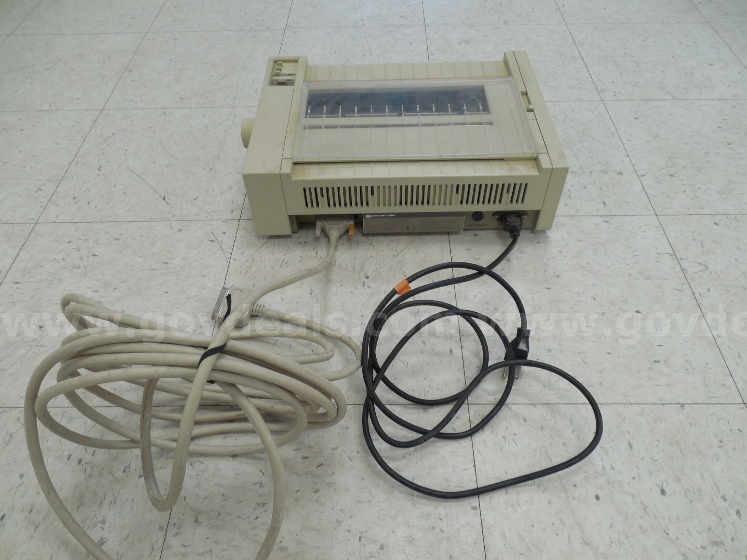 Vintage dot matrix printer   Government Surplus Auction - Photo #3