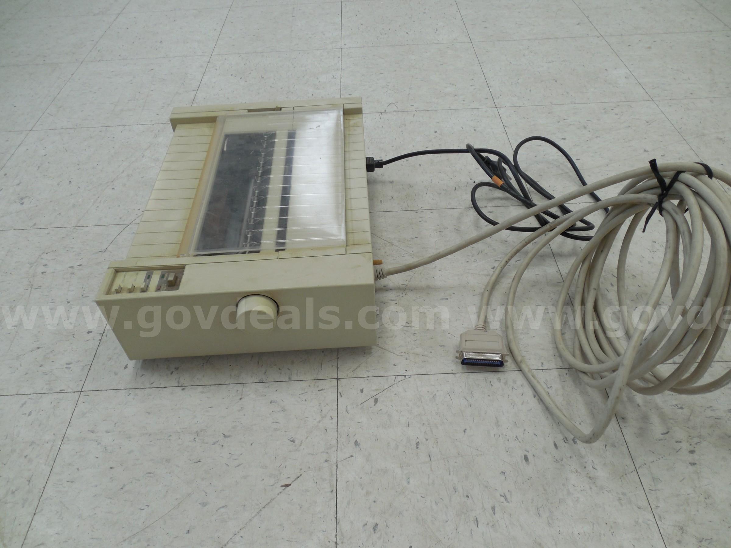 Vintage dot matrix printer   Government Surplus Auction - Photo #4
