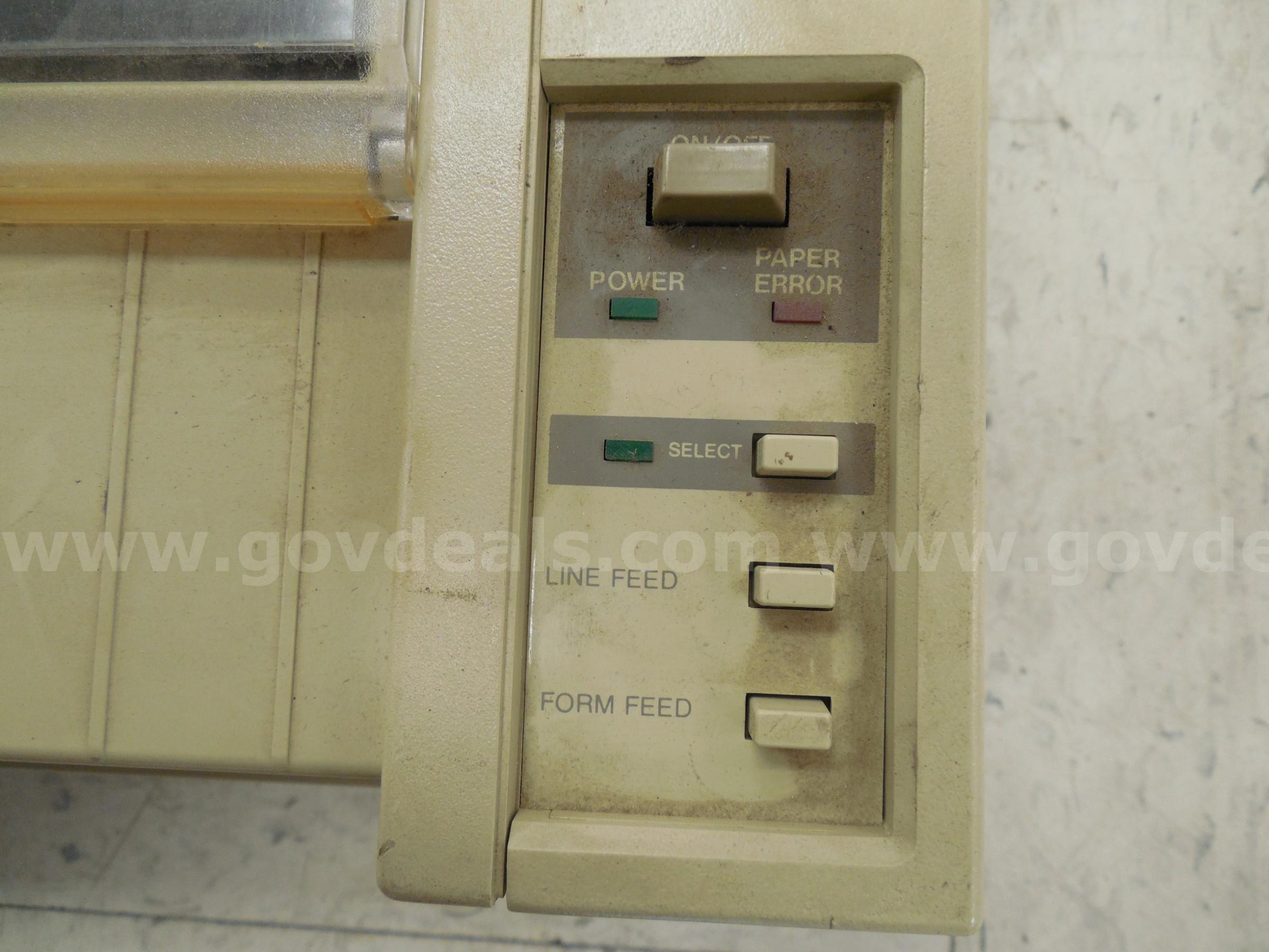 Vintage dot matrix printer   Government Surplus Auction - Photo #6