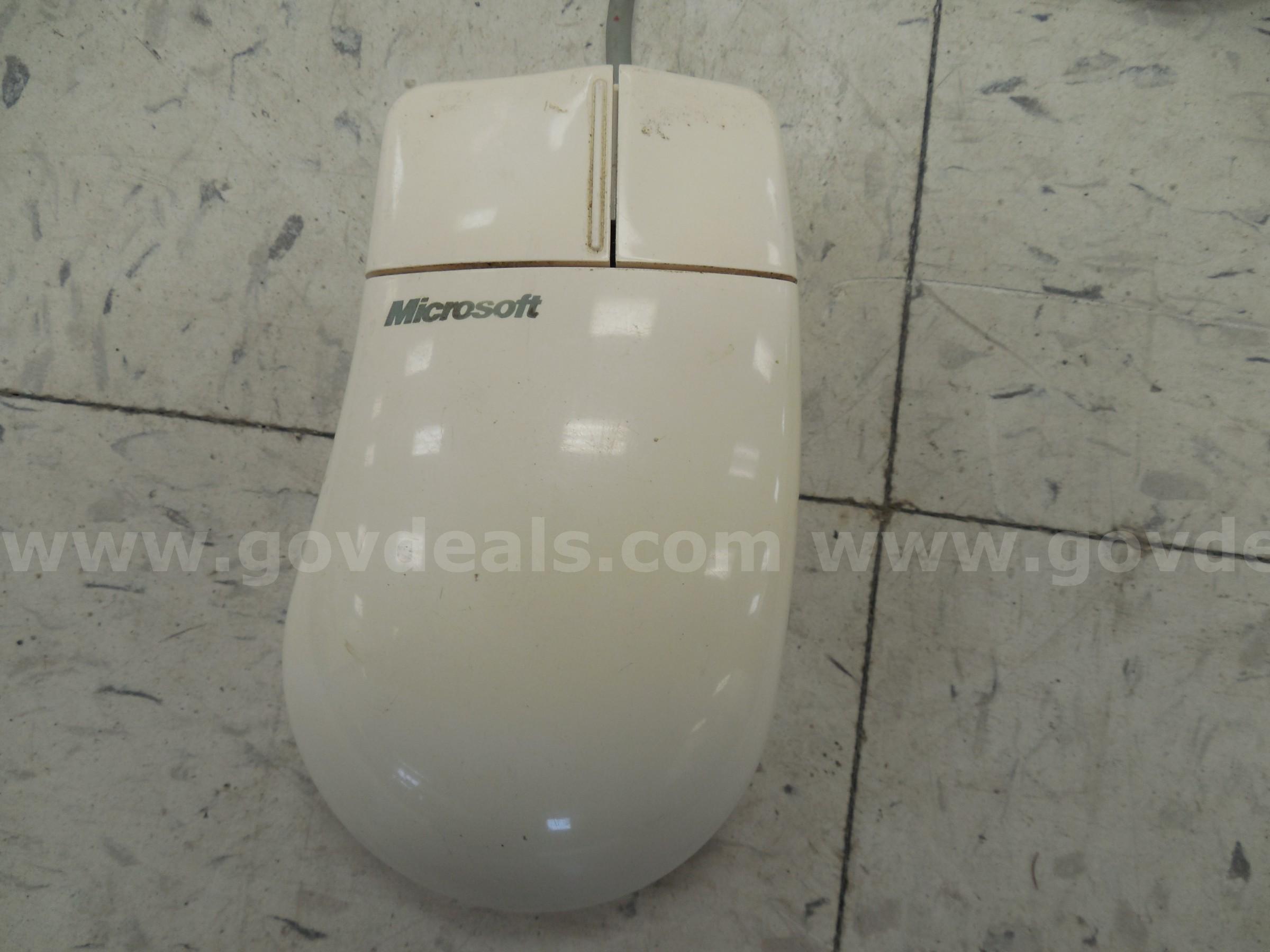Vintage Microsoft mouse pair   Government Surplus Auction - Photo #2
