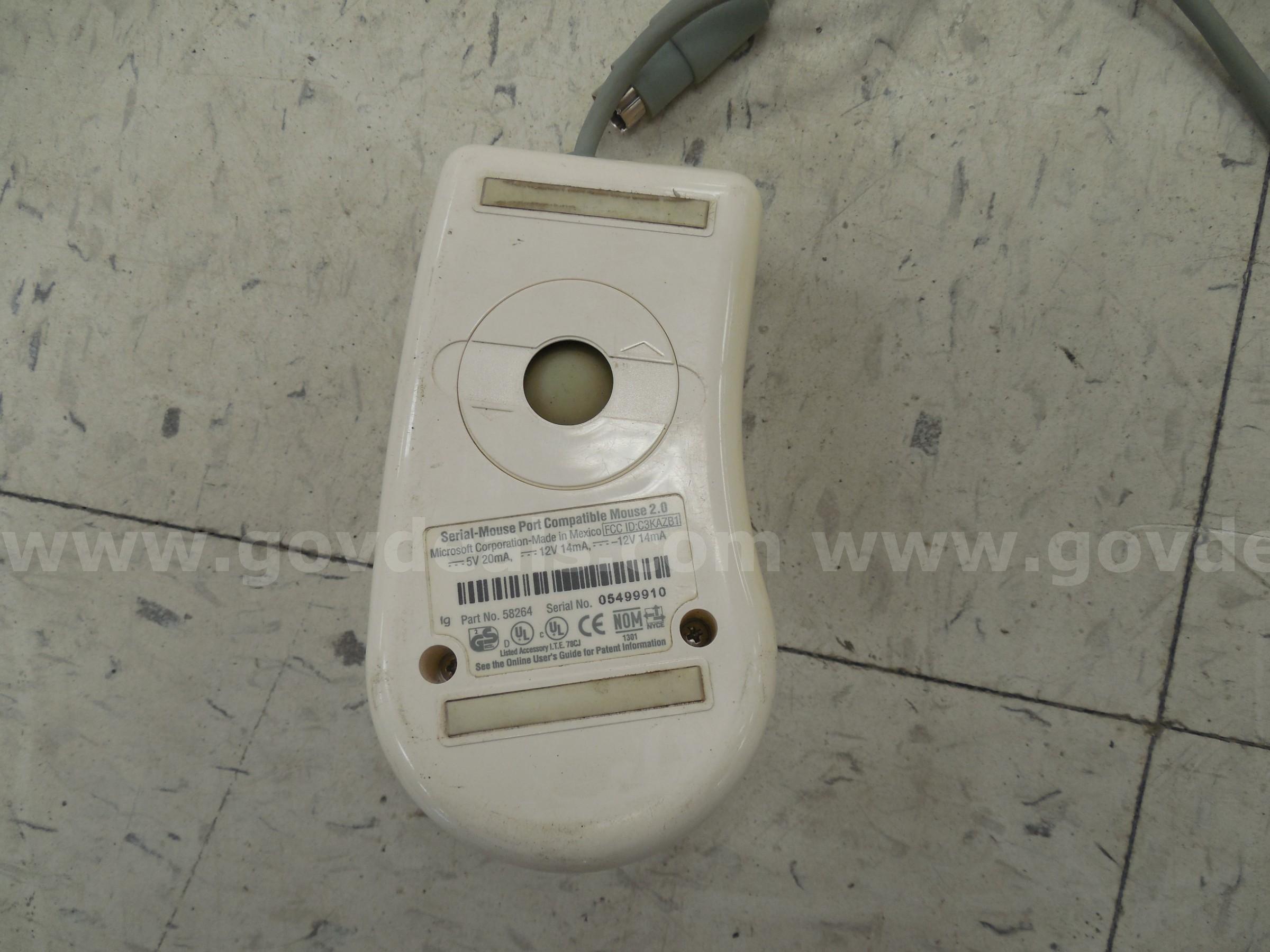 Vintage Microsoft mouse pair   Government Surplus Auction - Photo #3