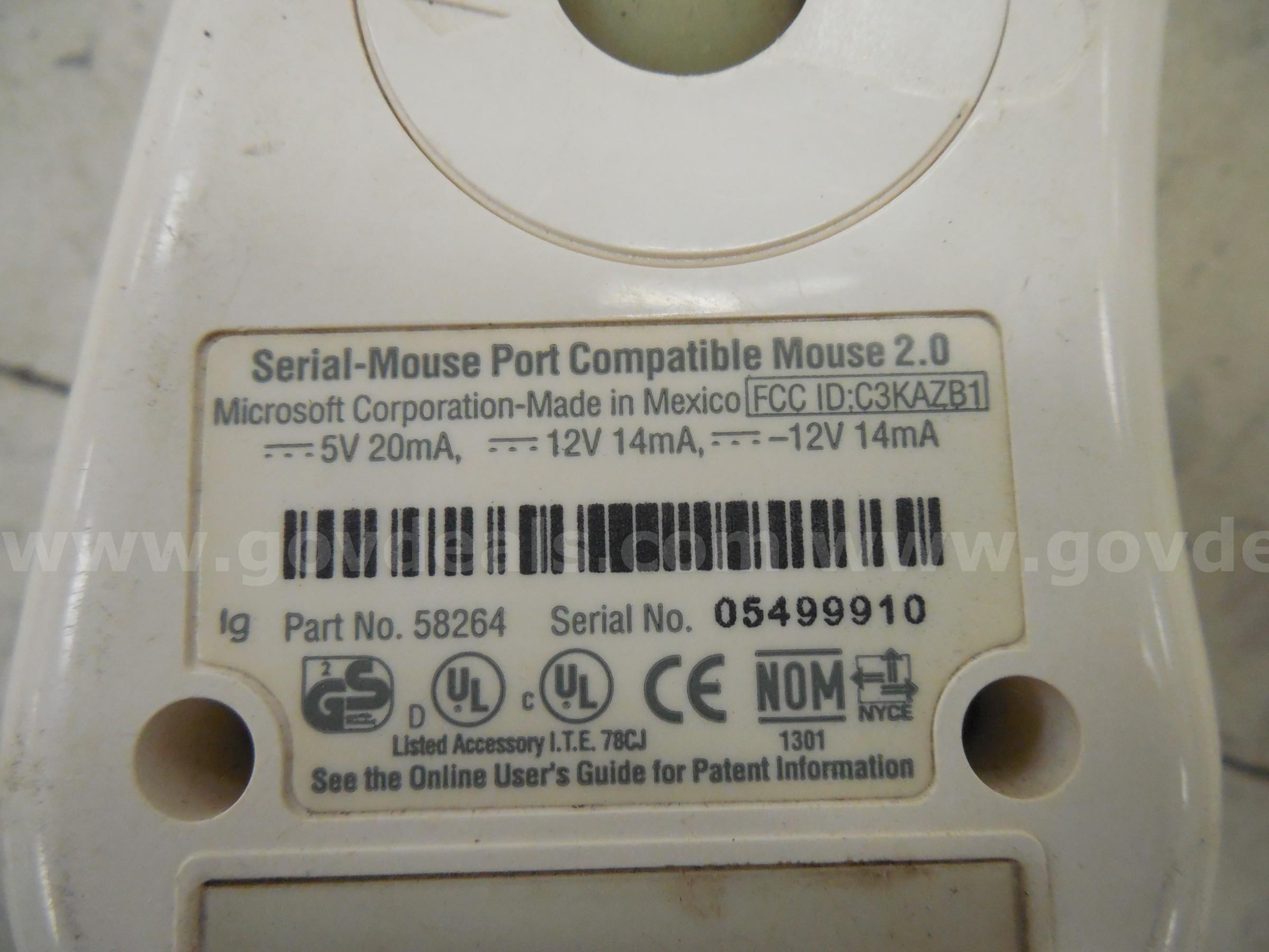 Vintage Microsoft mouse pair   Government Surplus Auction - Photo #4