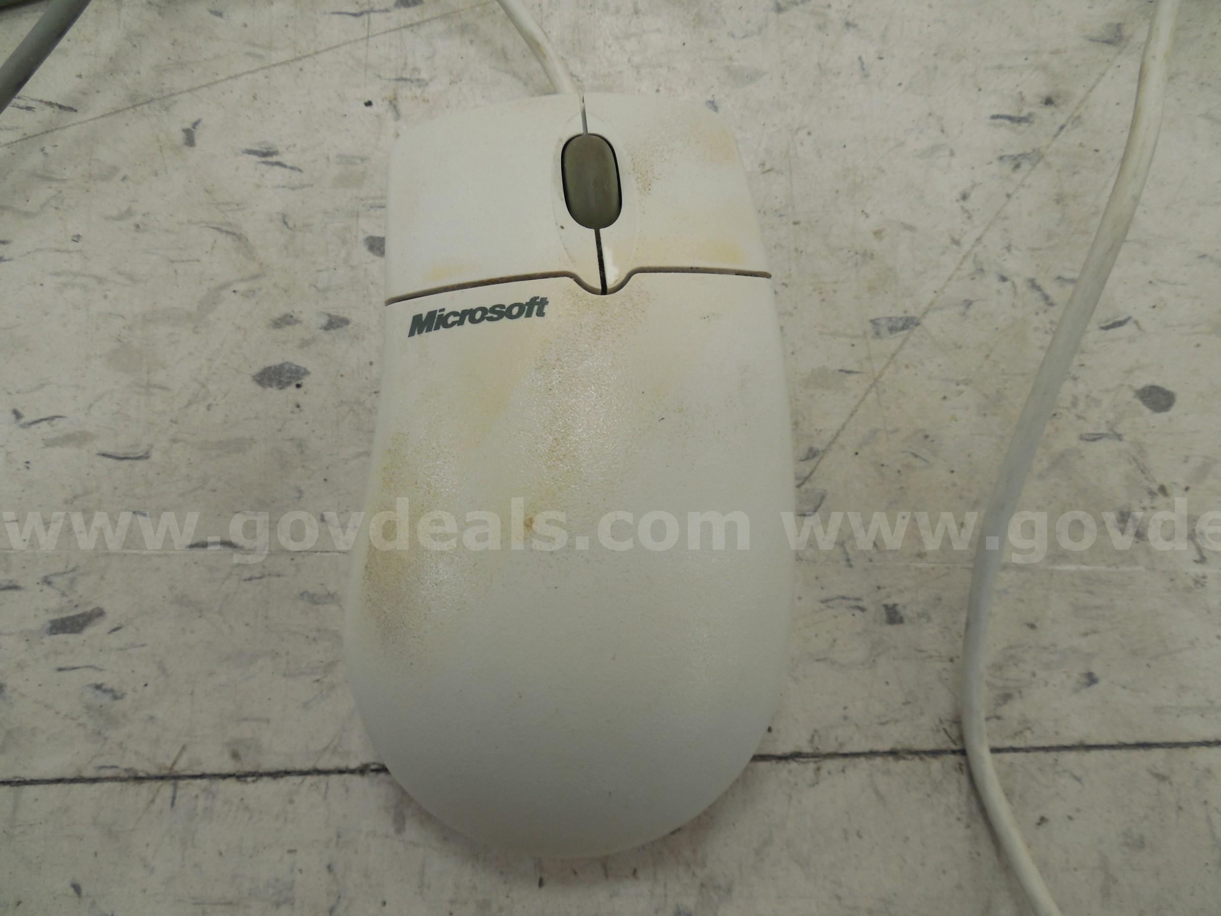 Vintage Microsoft mouse pair   Government Surplus Auction - Photo #5